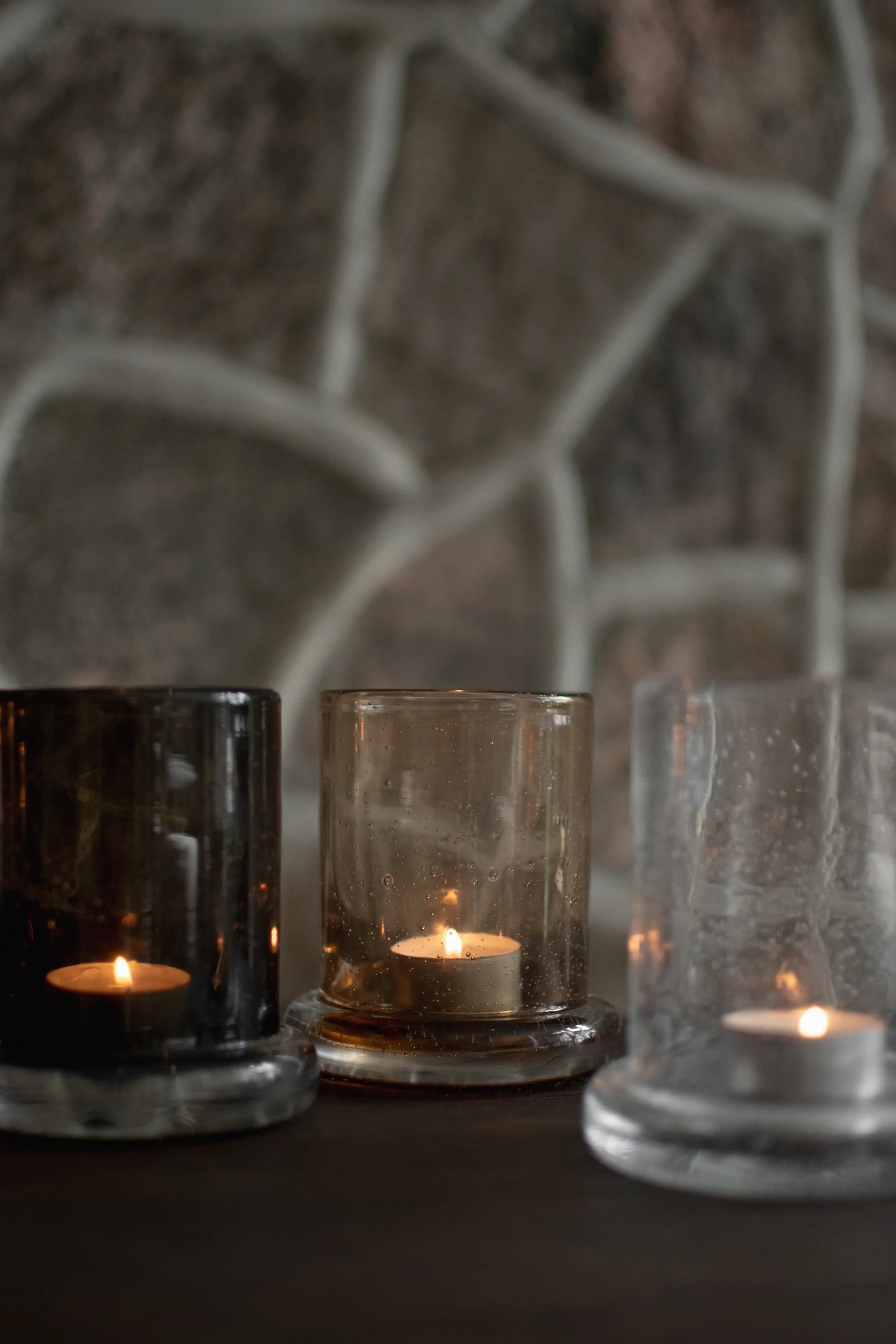 Bubble ティーライトホルダー Ø10 cm, Rust DBKD | ディービーケーディー