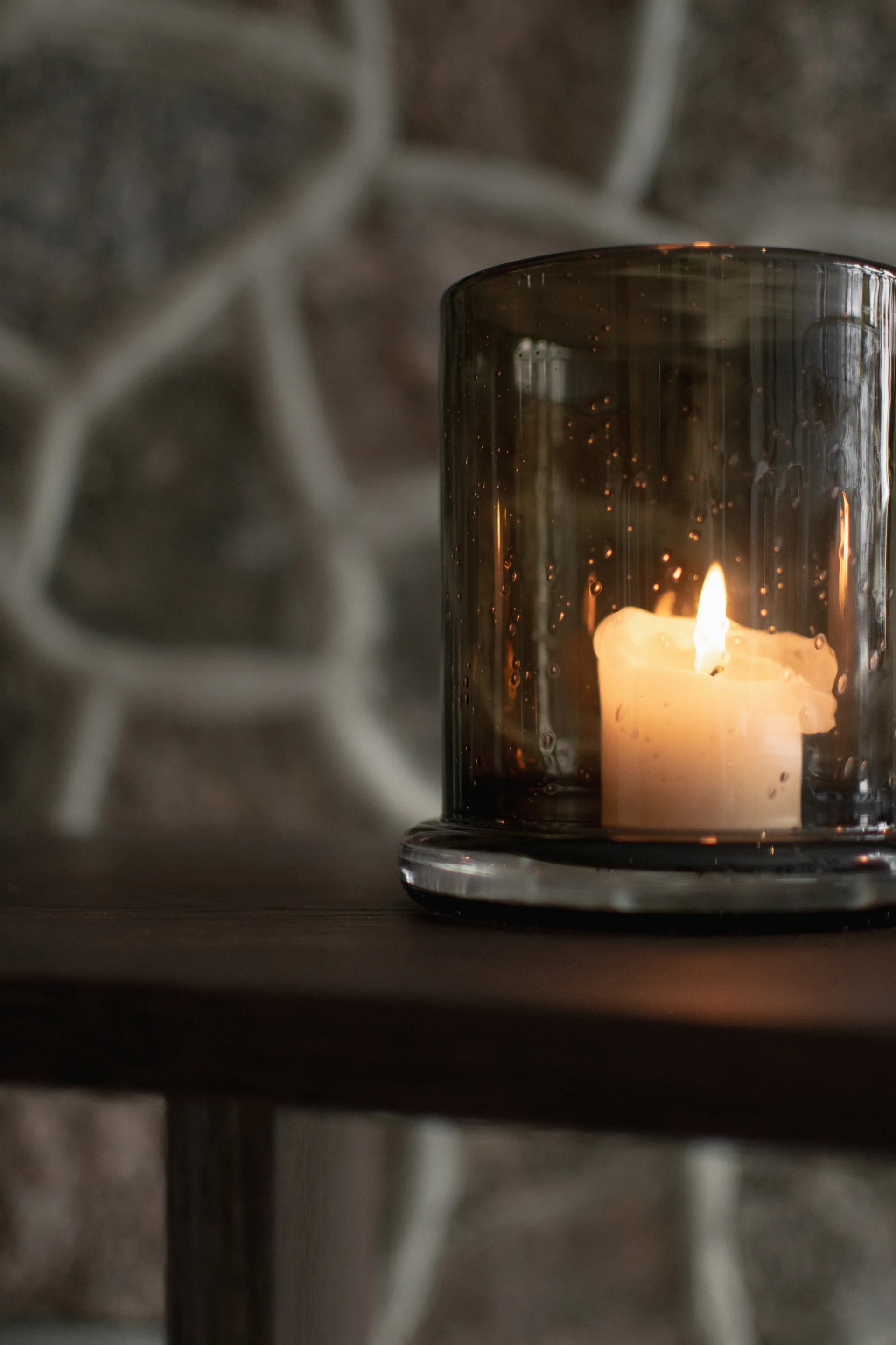 Bubble ティーライトホルダー Ø20 cm, Brown DBKD | ディービーケーディー