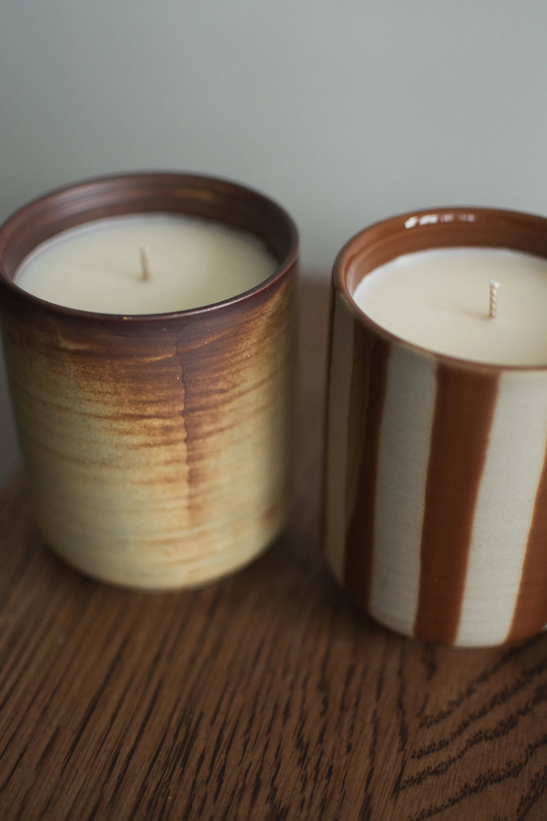 Burn アロマキャンドル 60時間, Cream-brown DBKD | ディービーケーディー