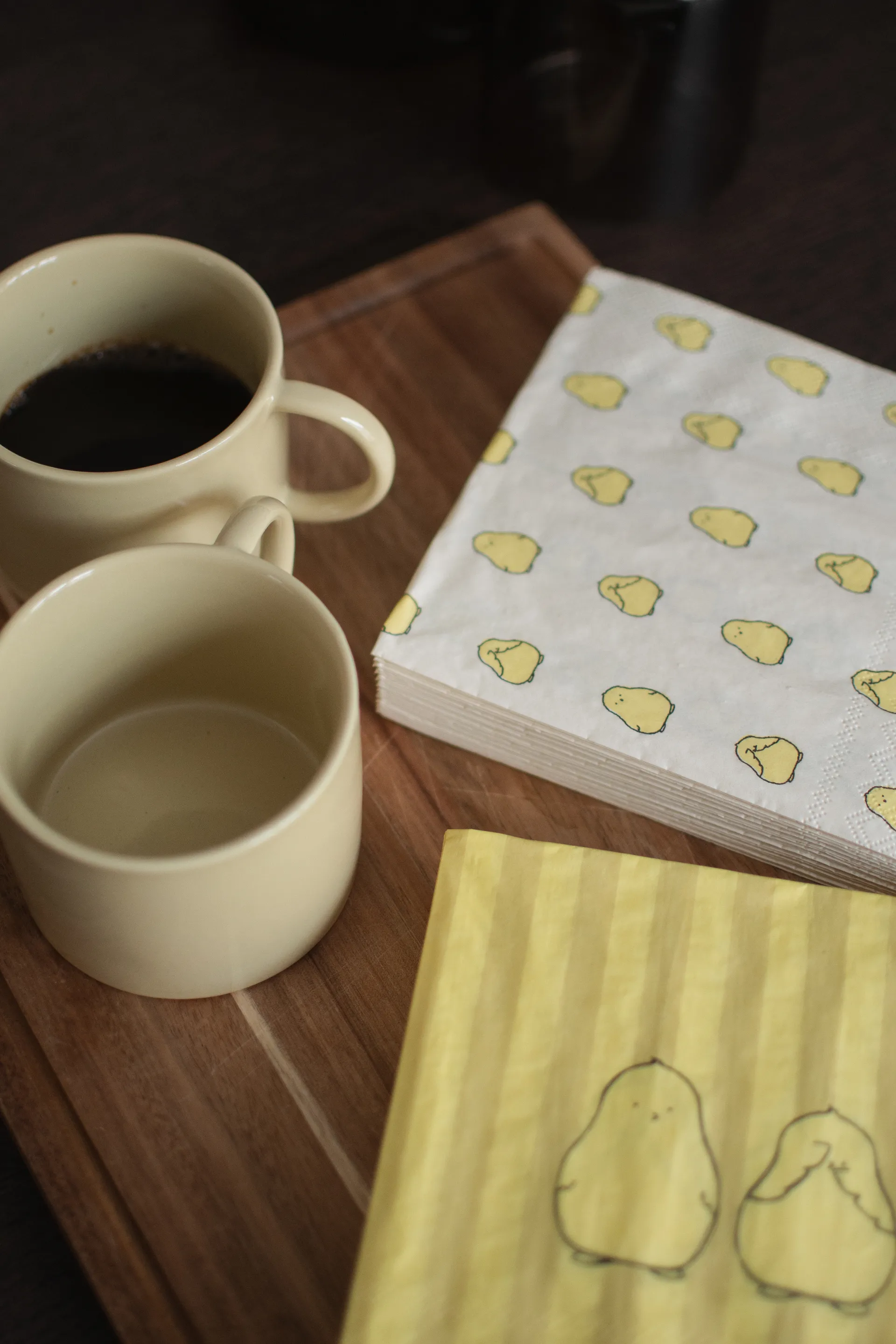 Chubby chicken ペーパーナプキン 20パック, Yellow, 33x33 cm DBKD | ディービーケーディー