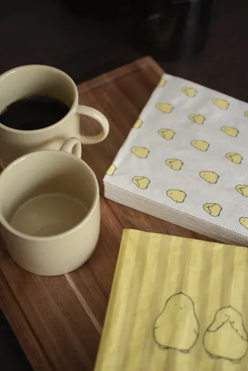 Chubby chicken ペーパーナプキン 20パック - Yellow, 33x33 cm - DBKD | ディービーケーディー