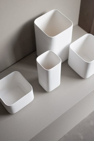 Cube 花瓶 20 cm - Matte white - DBKD | ディービーケーディー