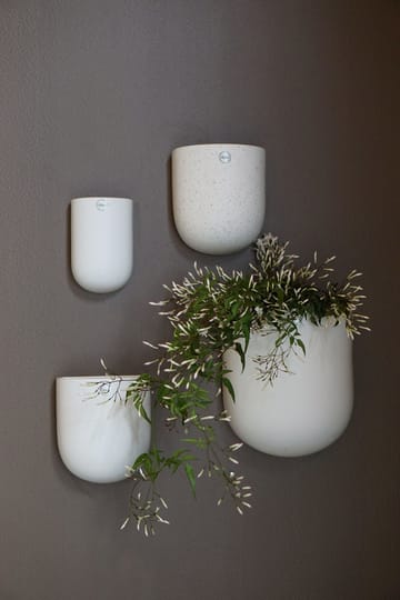 Cut wall-hang 植木鉢 ホワイト - large - DBKD | ディービーケーディー