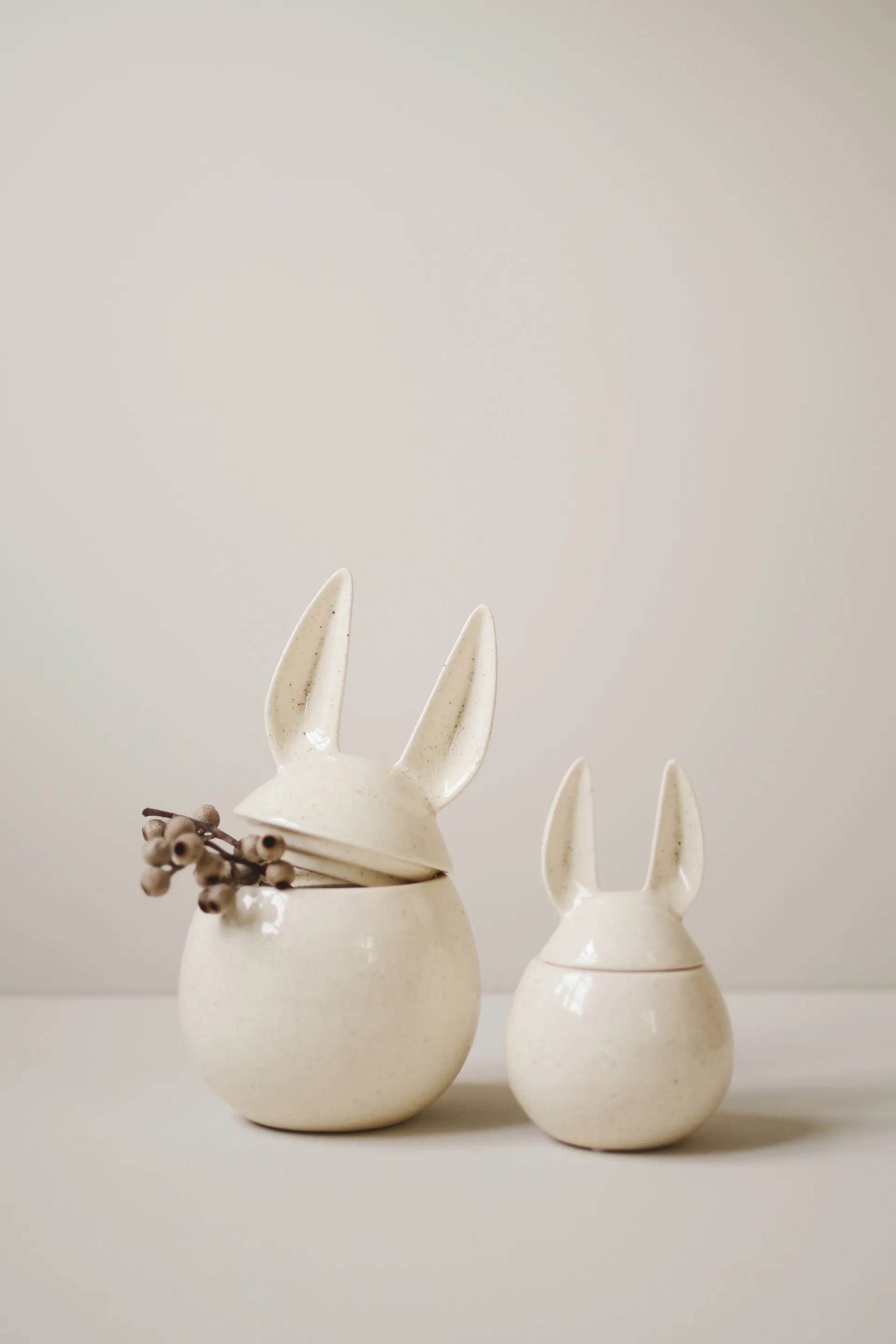 DBKD イーティングラビット ボウル L, Vanilla DBKD | ディービーケーディー