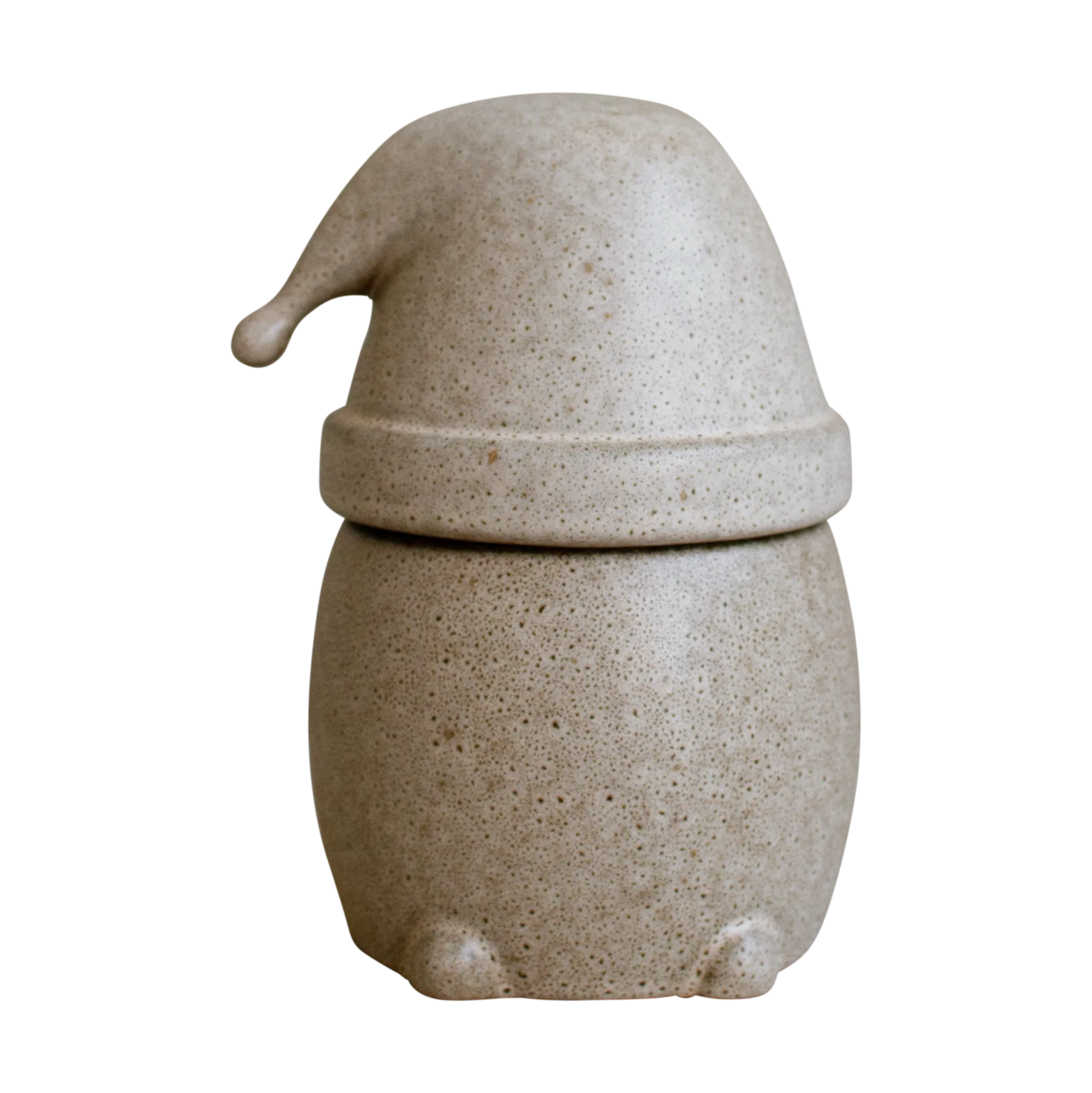 Eating サンタ 蓋付きジャー L, Beige DBKD | ディービーケーディー