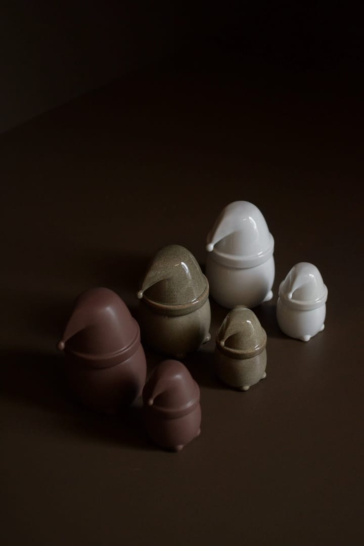 Eating サンタ 蓋付きジャー S, Maroon DBKD | ディービーケーディー