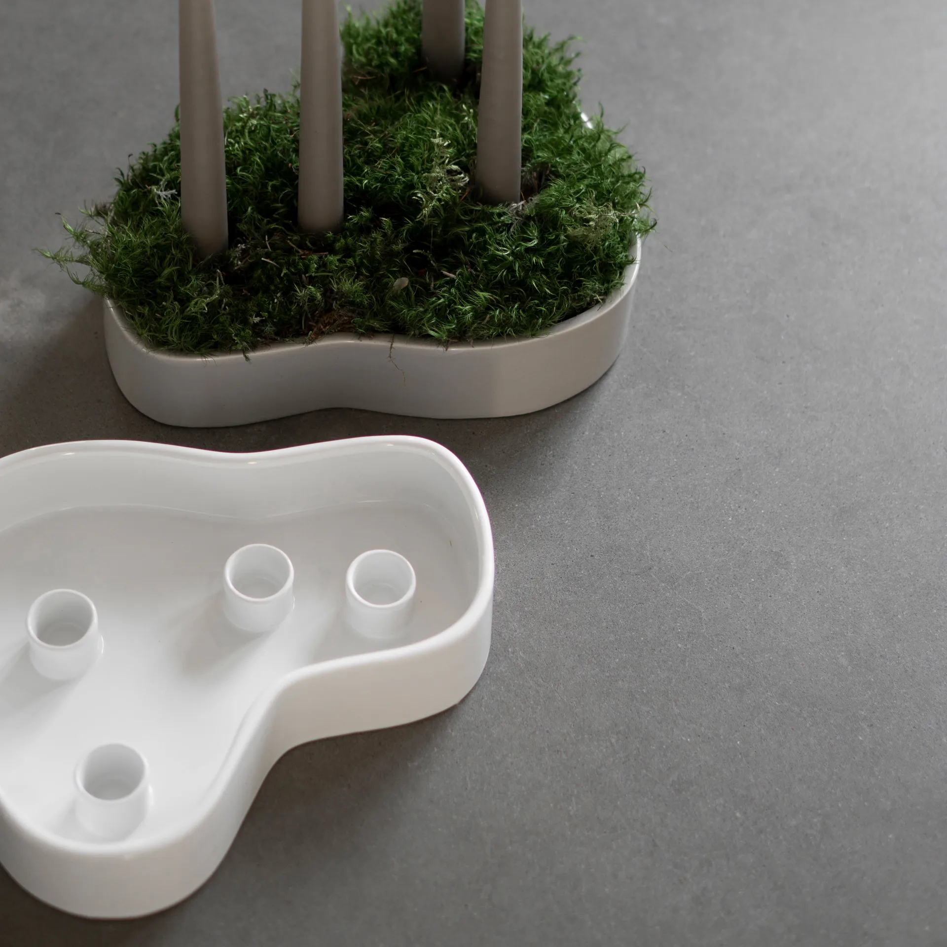 Fill me up アドベント キャンドル, shiny white DBKD | ディービーケーディー