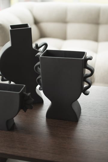 Flat 花瓶 25 cm - Black - DBKD | ディービーケーディー