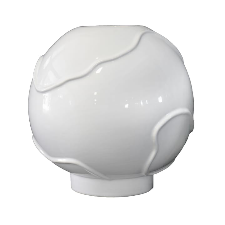 Form 花瓶 Ø25 cm - shiny white - DBKD | ディービーケーディー
