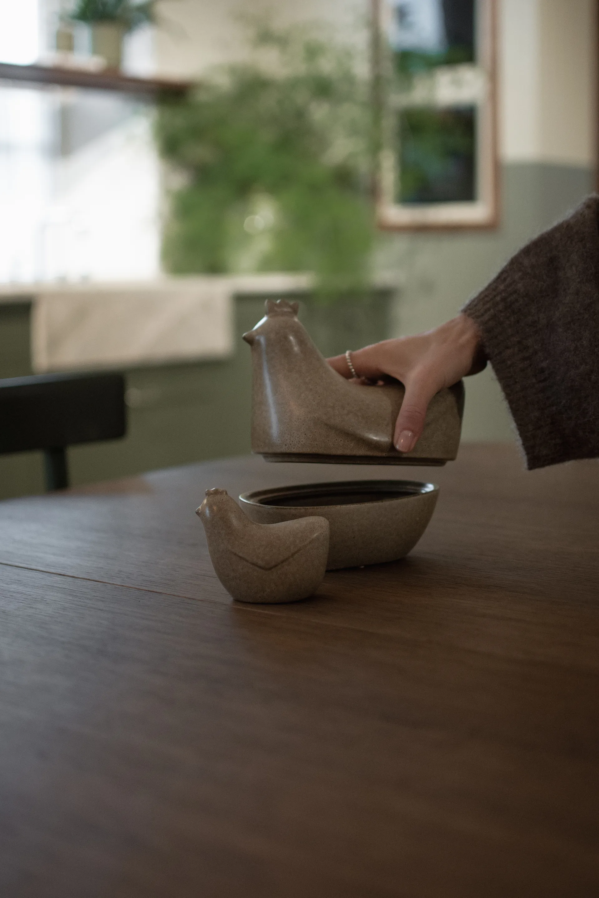 Happy hen ボウル, Beige DBKD | ディービーケーディー