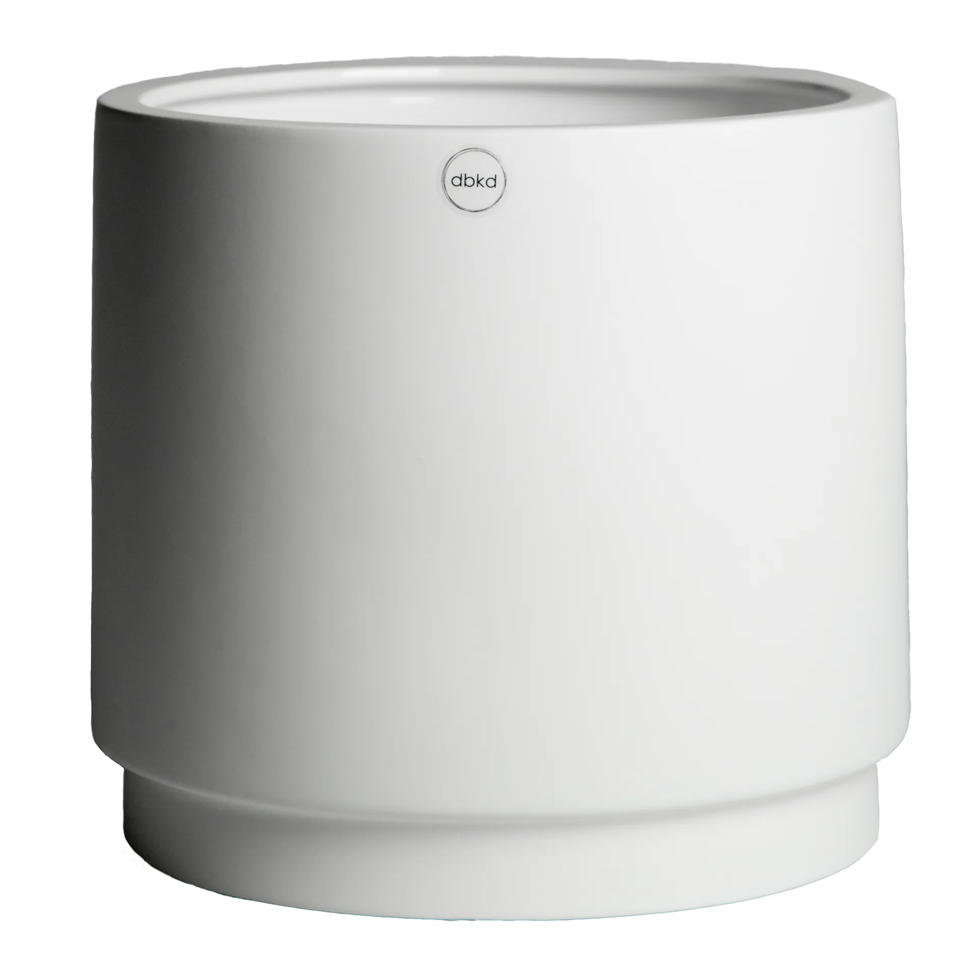 ソリッド 植木鉢 ホワイト, large DBKD | ディービーケーディー