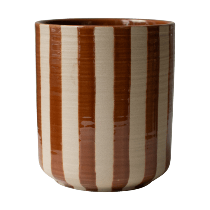 Line 鉢 Ø14x16 cm - Stripe nougat - DBKD | ディービーケーディー