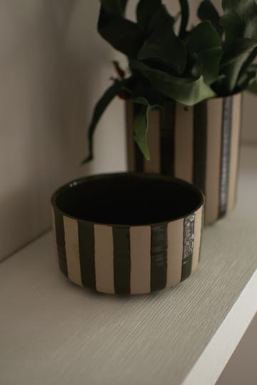 Line デコレーションボウル Ø16 cm - Stripe Green - DBKD | ディービーケーディー