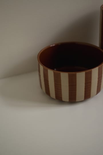 Line デコレーションボウル Ø16 cm - Stripe nougat - DBKD | ディービーケーディー