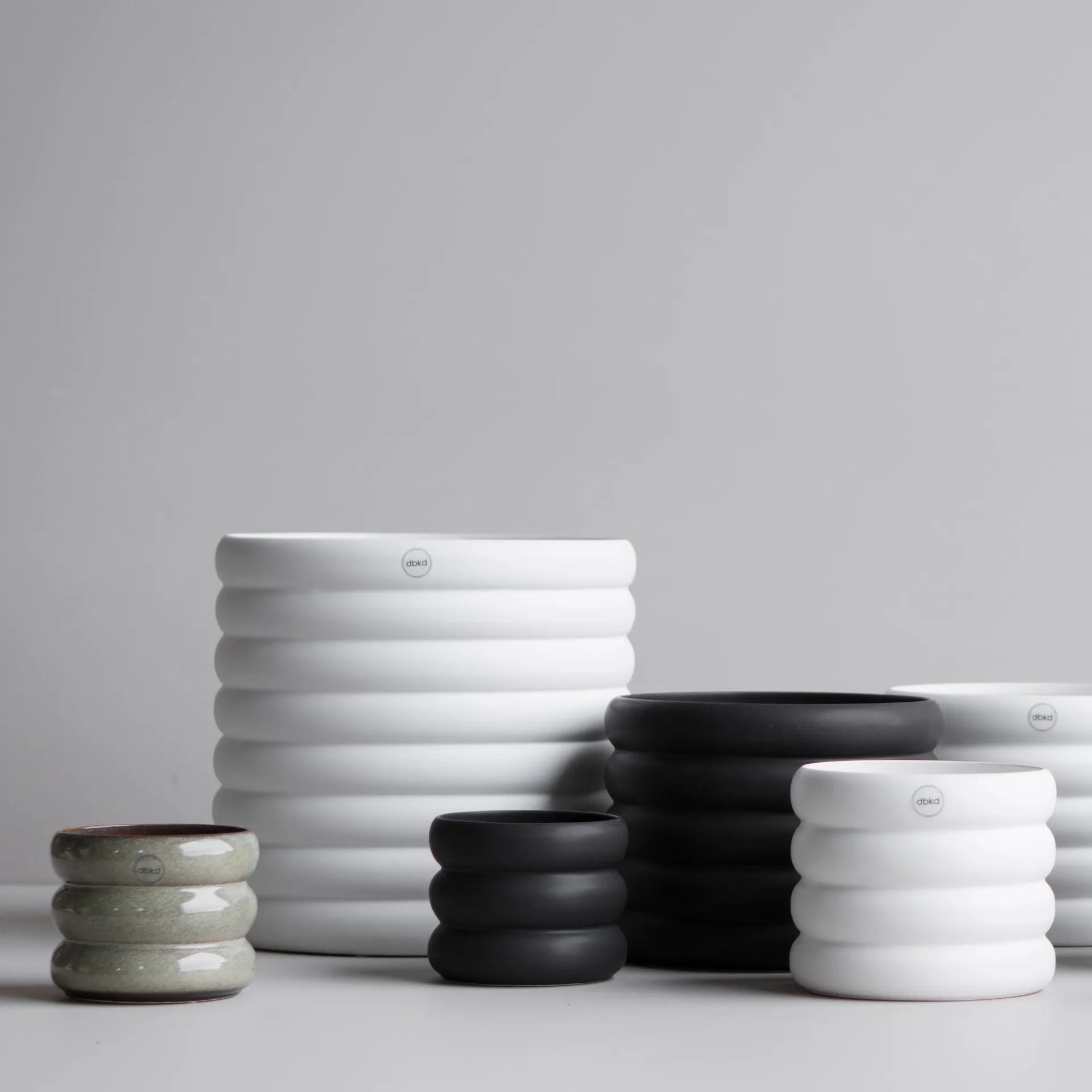 Mud 植木鉢 ホワイト, XL. Ø 27 cm DBKD | ディービーケーディー