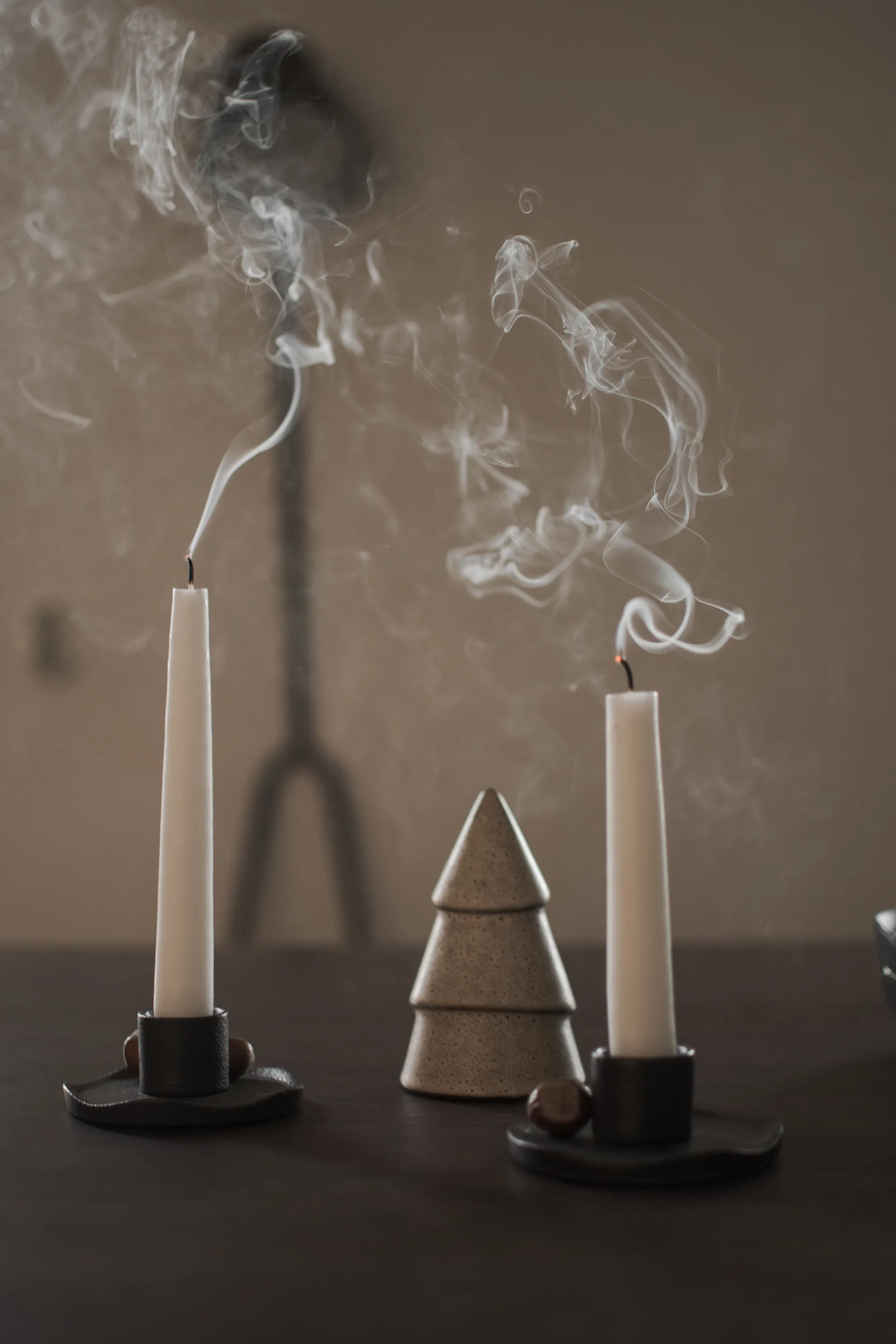 Narrow クリスマスツリー beige, Small 11 cm DBKD | ディービーケーディー