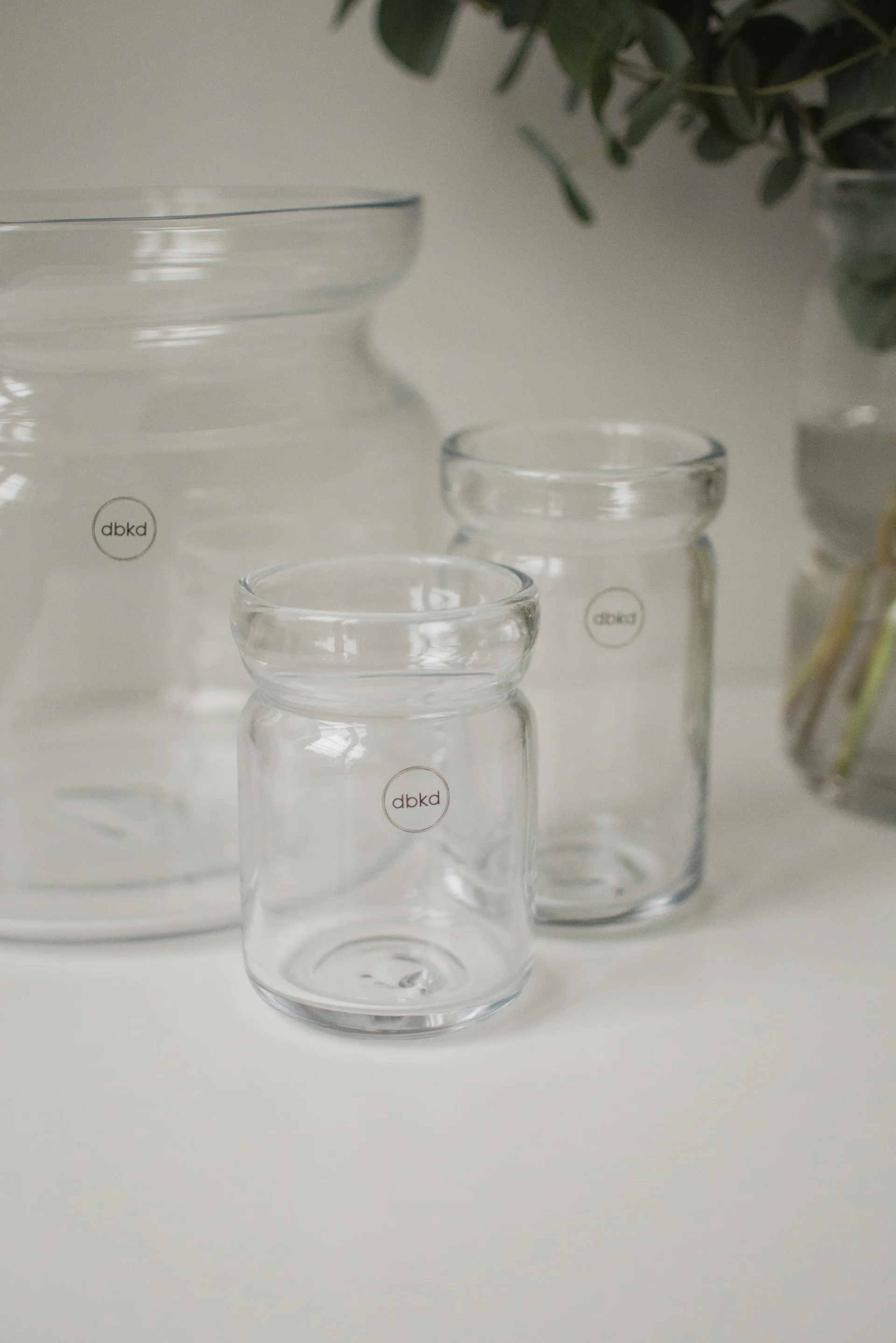 Neck 鉢, Clear, Ø8x12 cm DBKD | ディービーケーディー