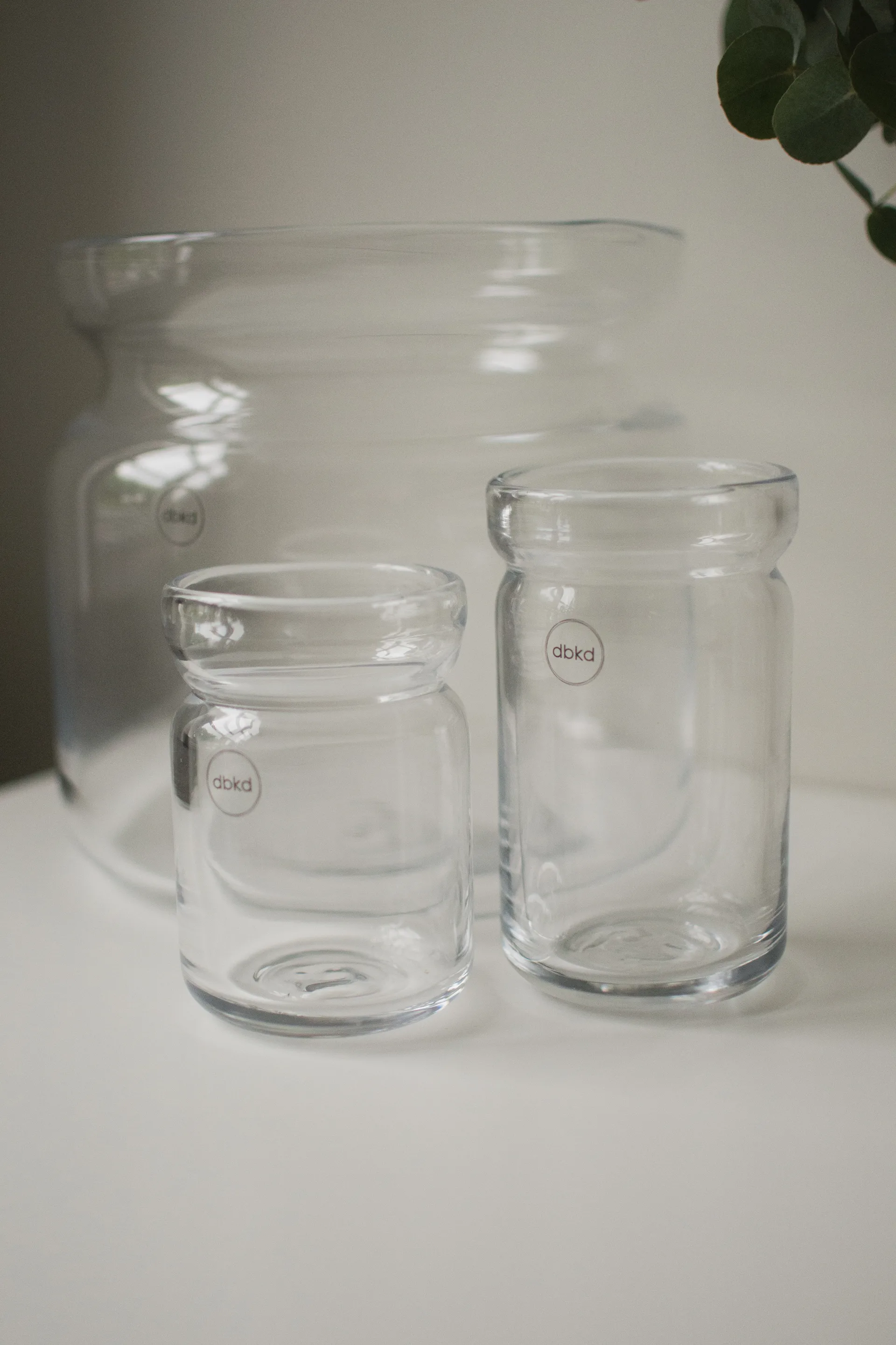 Neck 鉢, Clear, Ø8x15 cm DBKD | ディービーケーディー