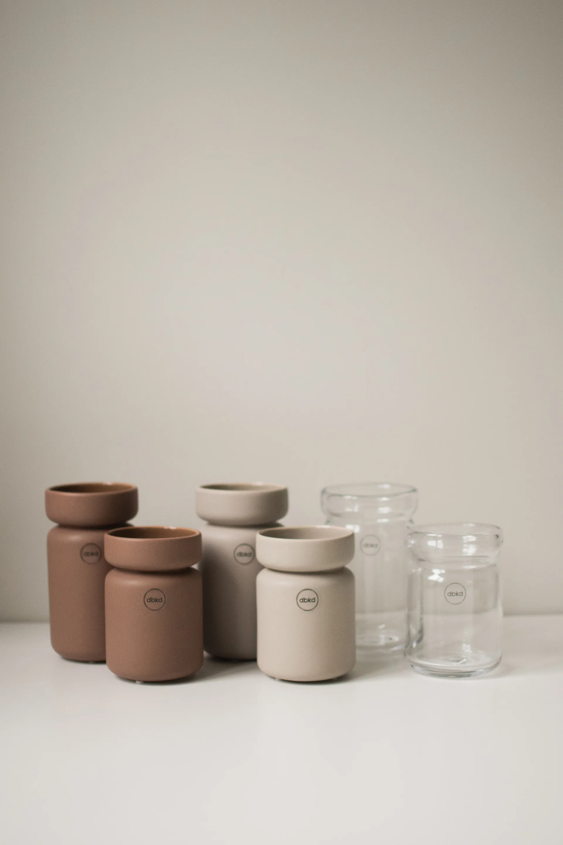 Neck 鉢, Nougat, Ø8x12 cm DBKD | ディービーケーディー