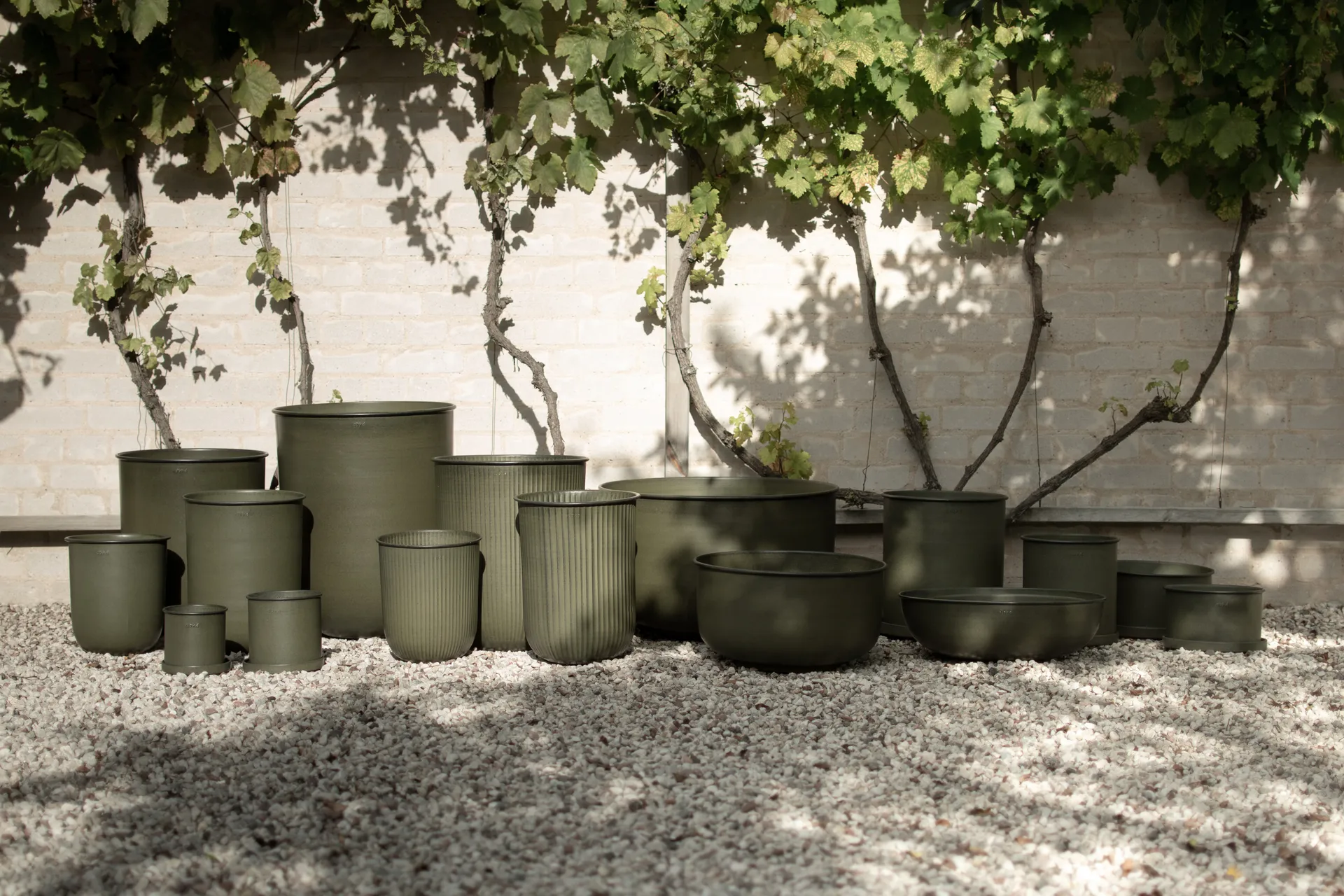 Out 植木鉢 3個セット, Green DBKD | ディービーケーディー