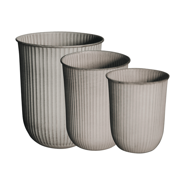 Out stripe 植木鉢 3個セット - Beige - DBKD | ディービーケーディー