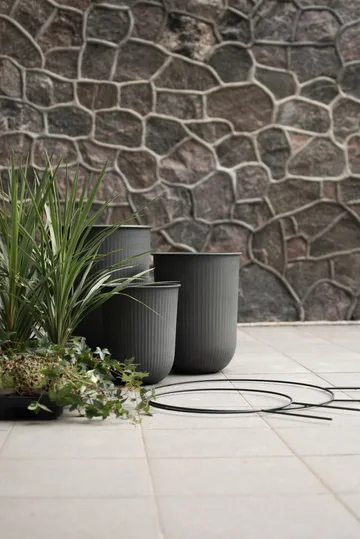 Out stripe 植木鉢 3個セット - Black - DBKD | ディービーケーディー