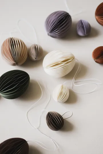 Ovoid イースターデコレーションペーパー 7 cm - Sand - DBKD | ディービーケーディー