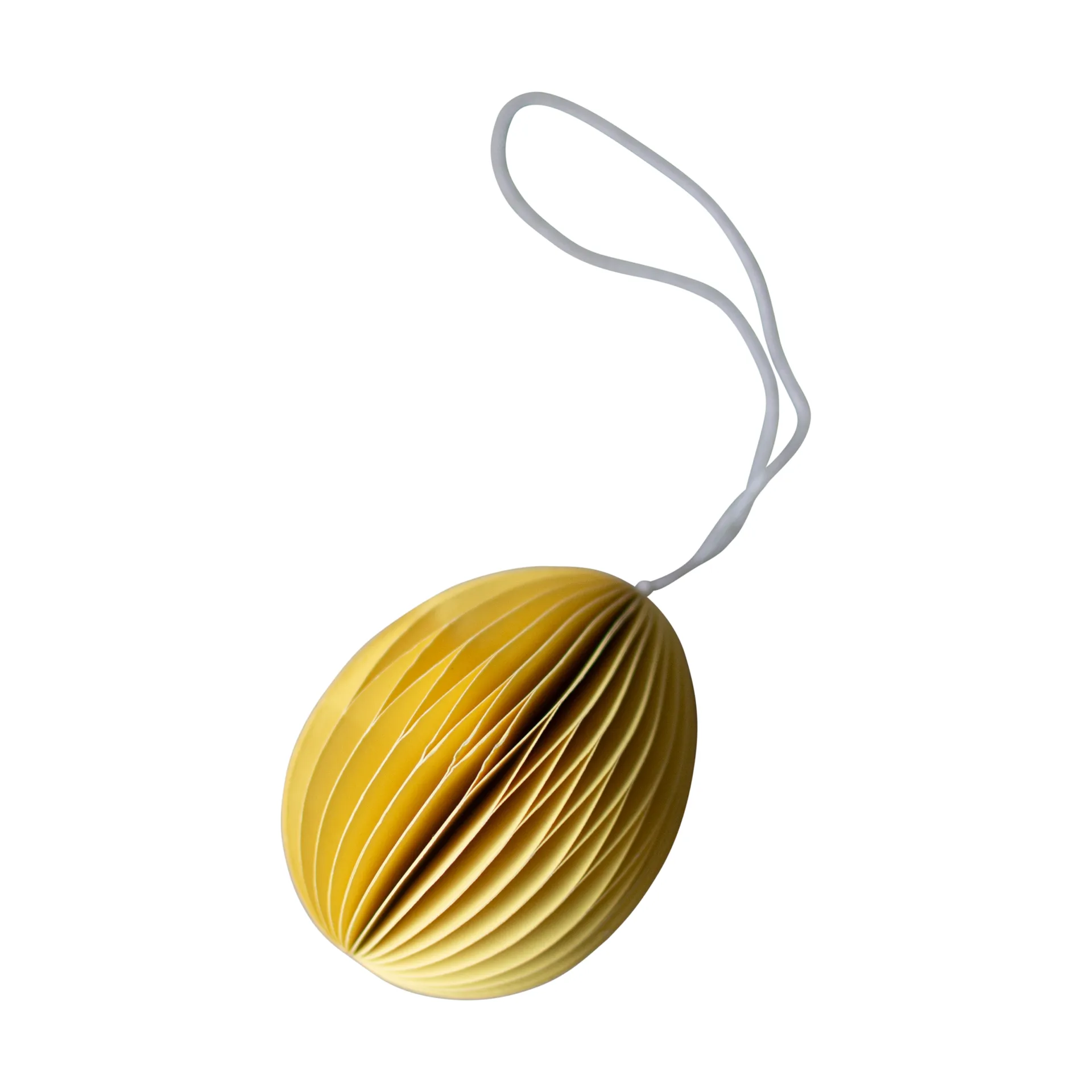 Ovoid イースターデコレーションペーパー 7 cm, Yellow DBKD | ディービーケーディー