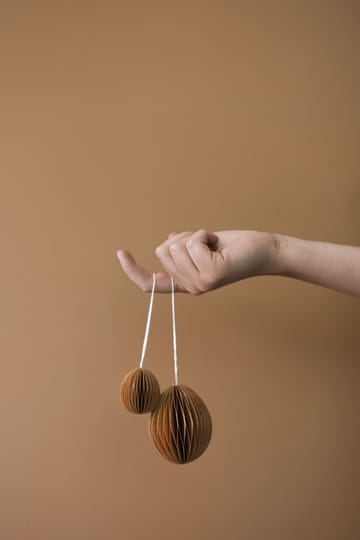 Ovoid ペーパーイースター デコレーション small 4 cm - Terracotta - DBKD | ディービーケーディー