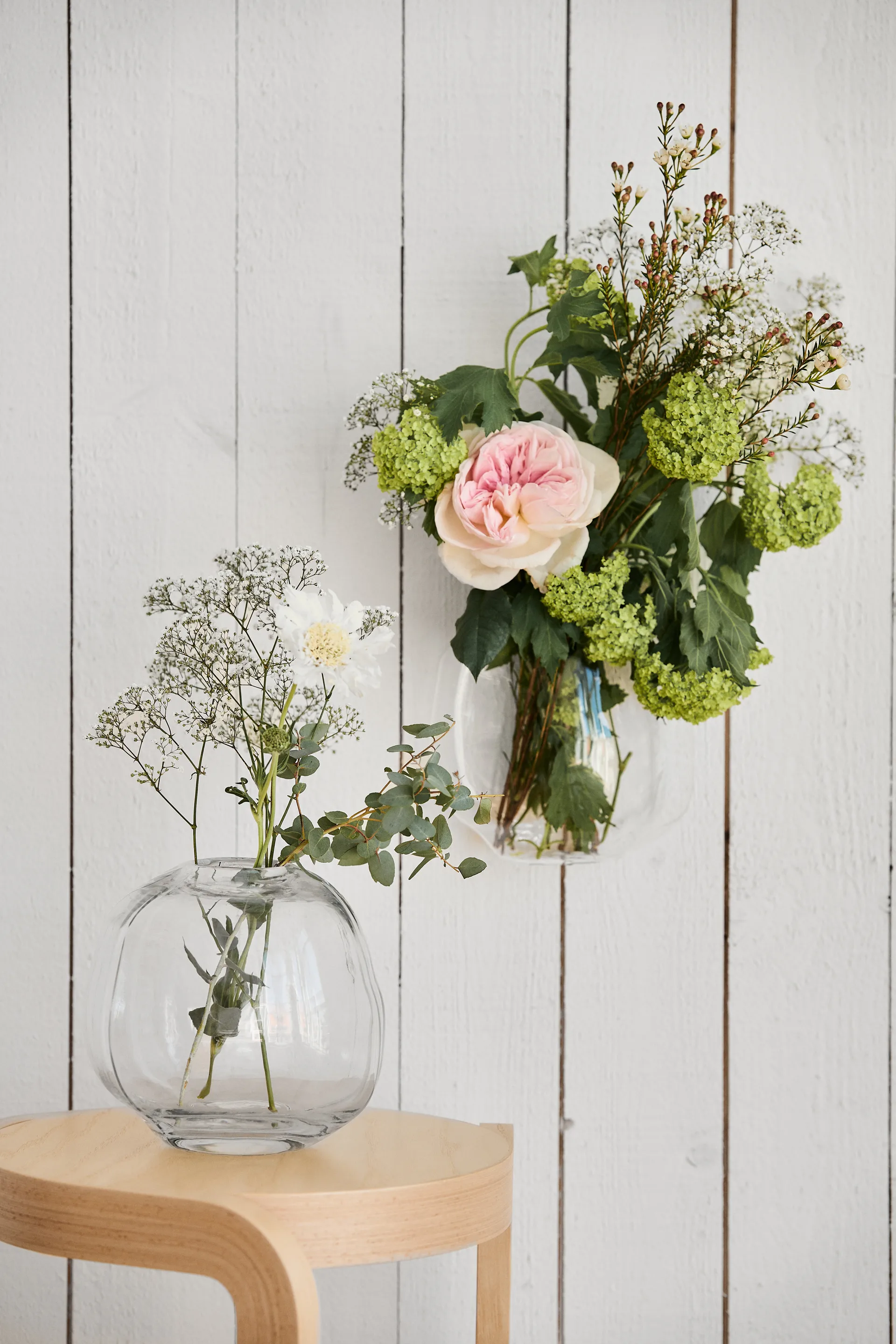 Pebble 花瓶 クリア, large Ø28 cm DBKD | ディービーケーディー