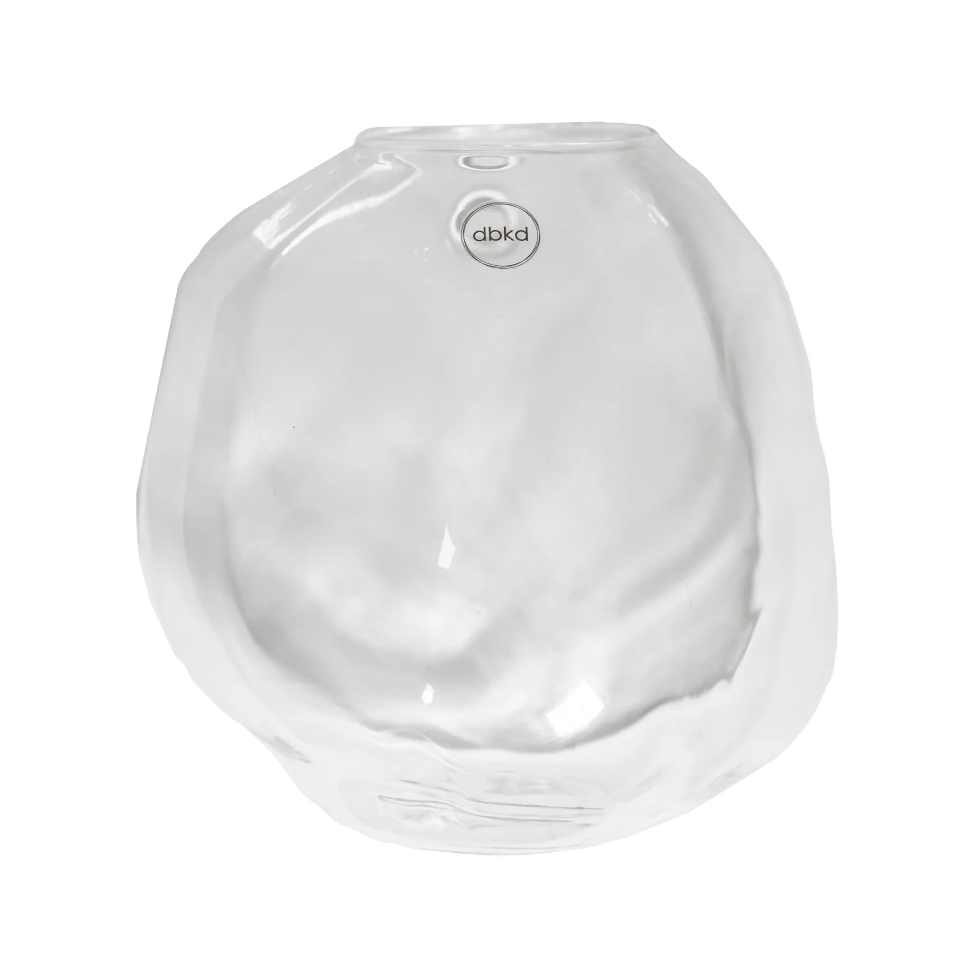 Pebble wall-hung 花瓶 クリア, large Ø18 cm DBKD | ディービーケーディー