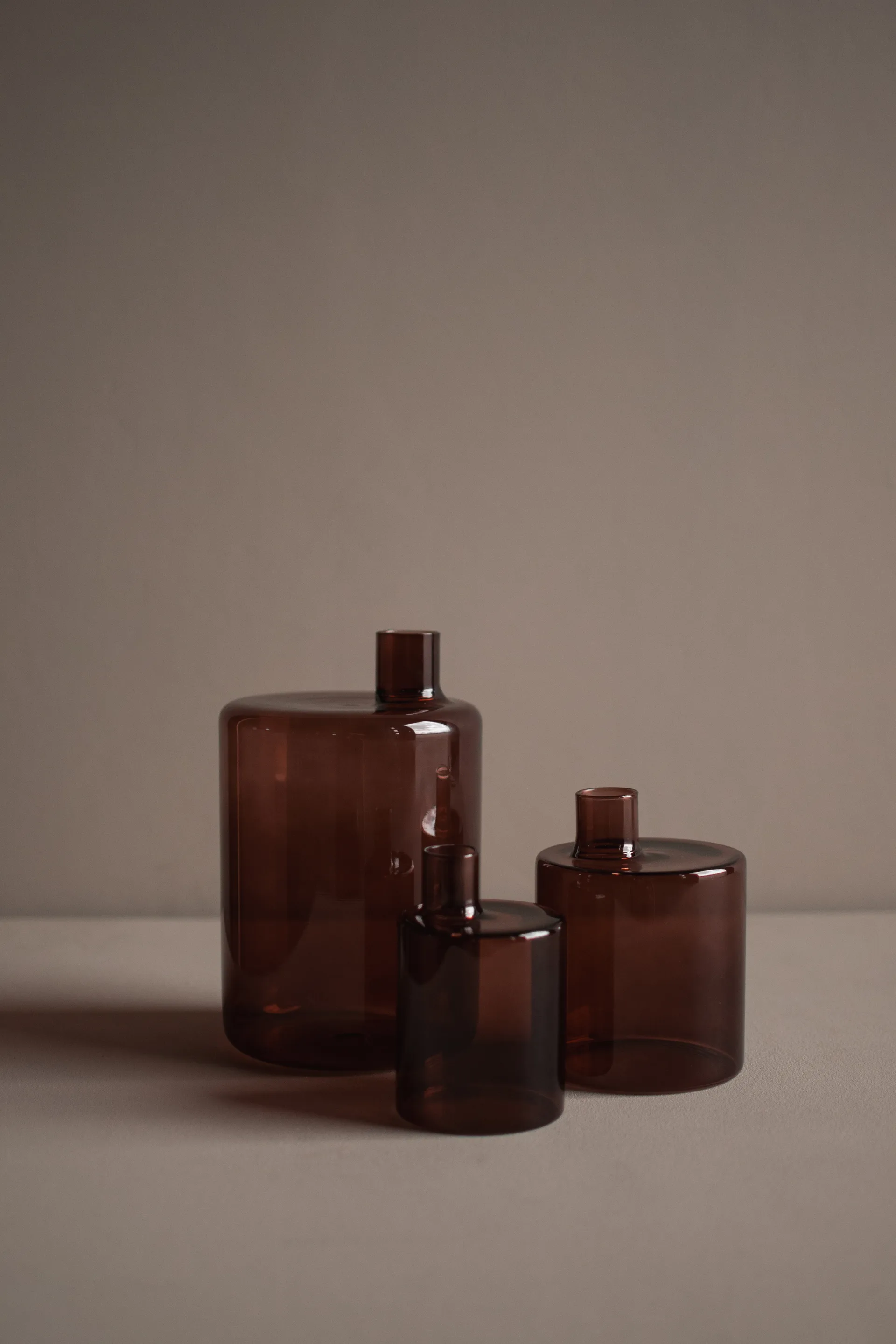 Pipe 花瓶 14 cm, Dark red DBKD | ディービーケーディー