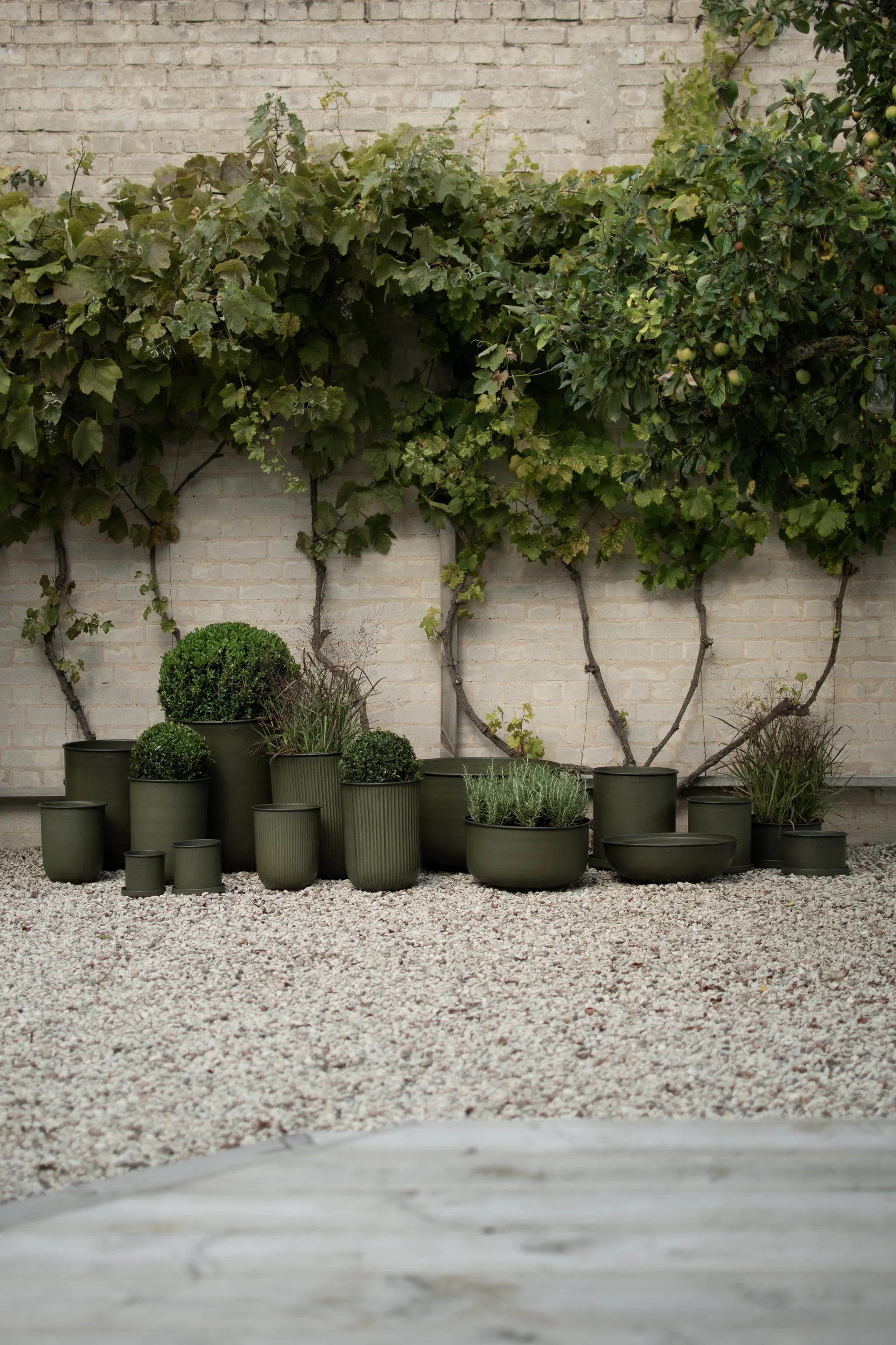 Plant pot 植木鉢 スモール 2個セット, Green DBKD | ディービーケーディー