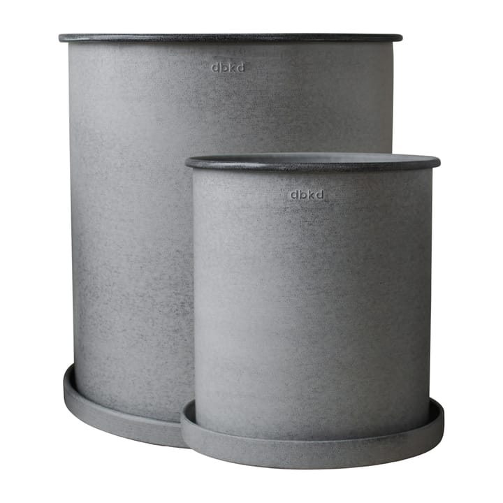 Plant pot 植木鉢 2本セット - Light grey - DBKD | ディービーケーディー