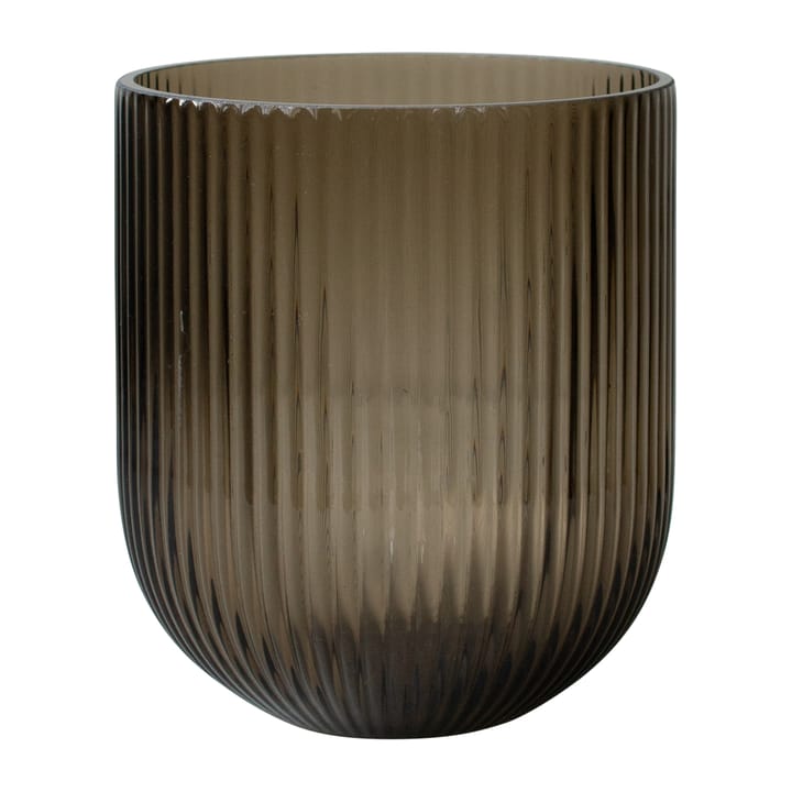 Simple Stripe ガラス�花瓶 brown - Medium - DBKD | ディービーケーディー