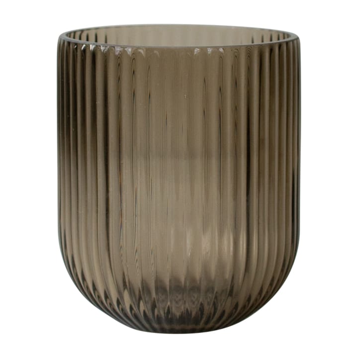 Simple Stripe ガラス花瓶 brown - Small - DBKD | ディービーケーディー