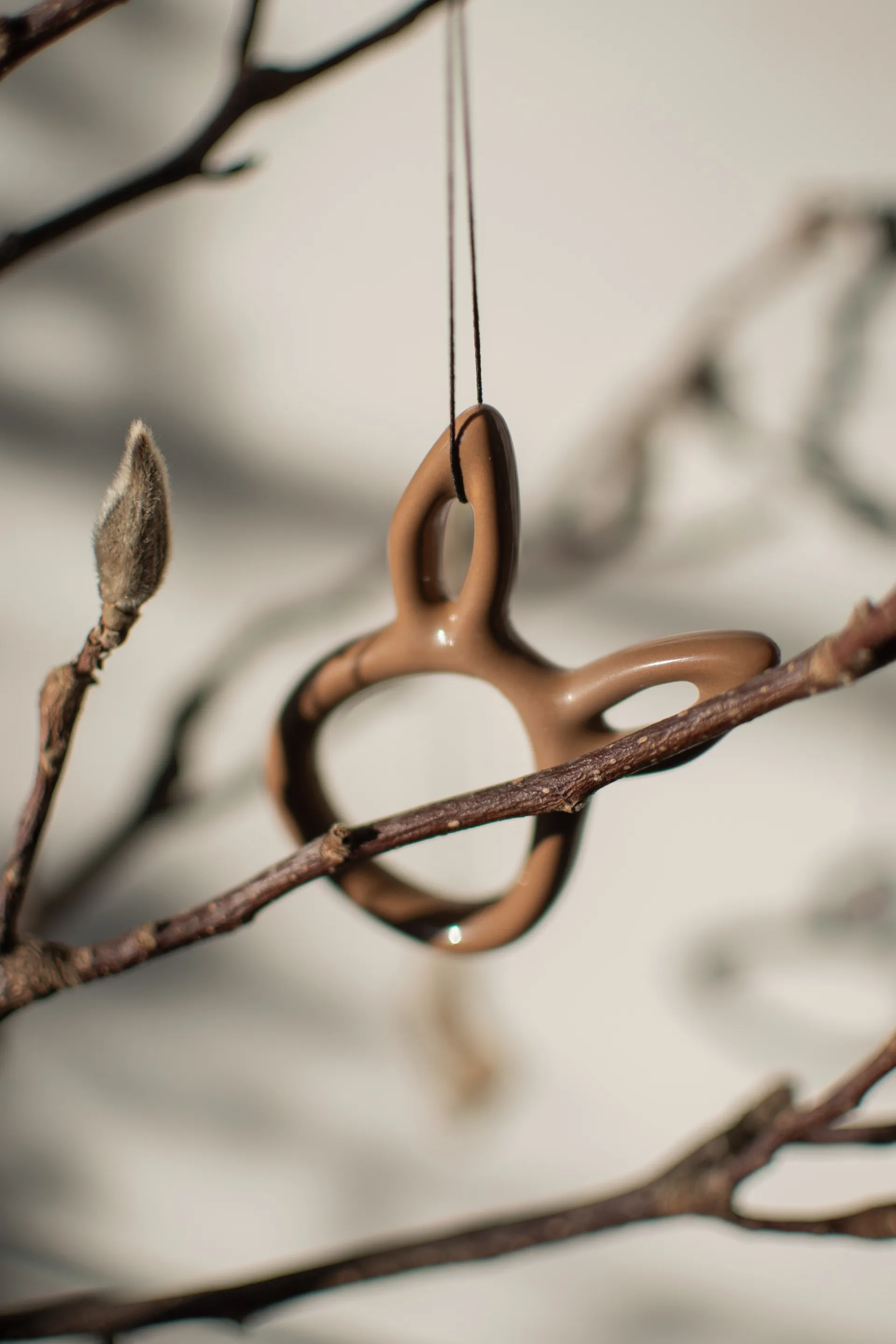 Sprinkle rabbit イースターオーナメント 8 cm, Shiny nougat DBKD | ディービーケーディー