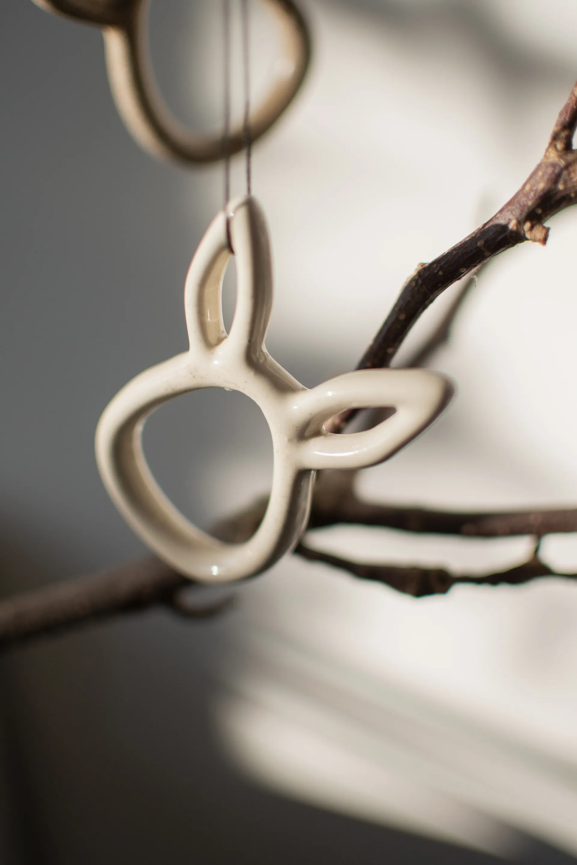 Sprinkle rabbit イースターオーナメント 8 cm, Vanilla DBKD | ディービーケーディー