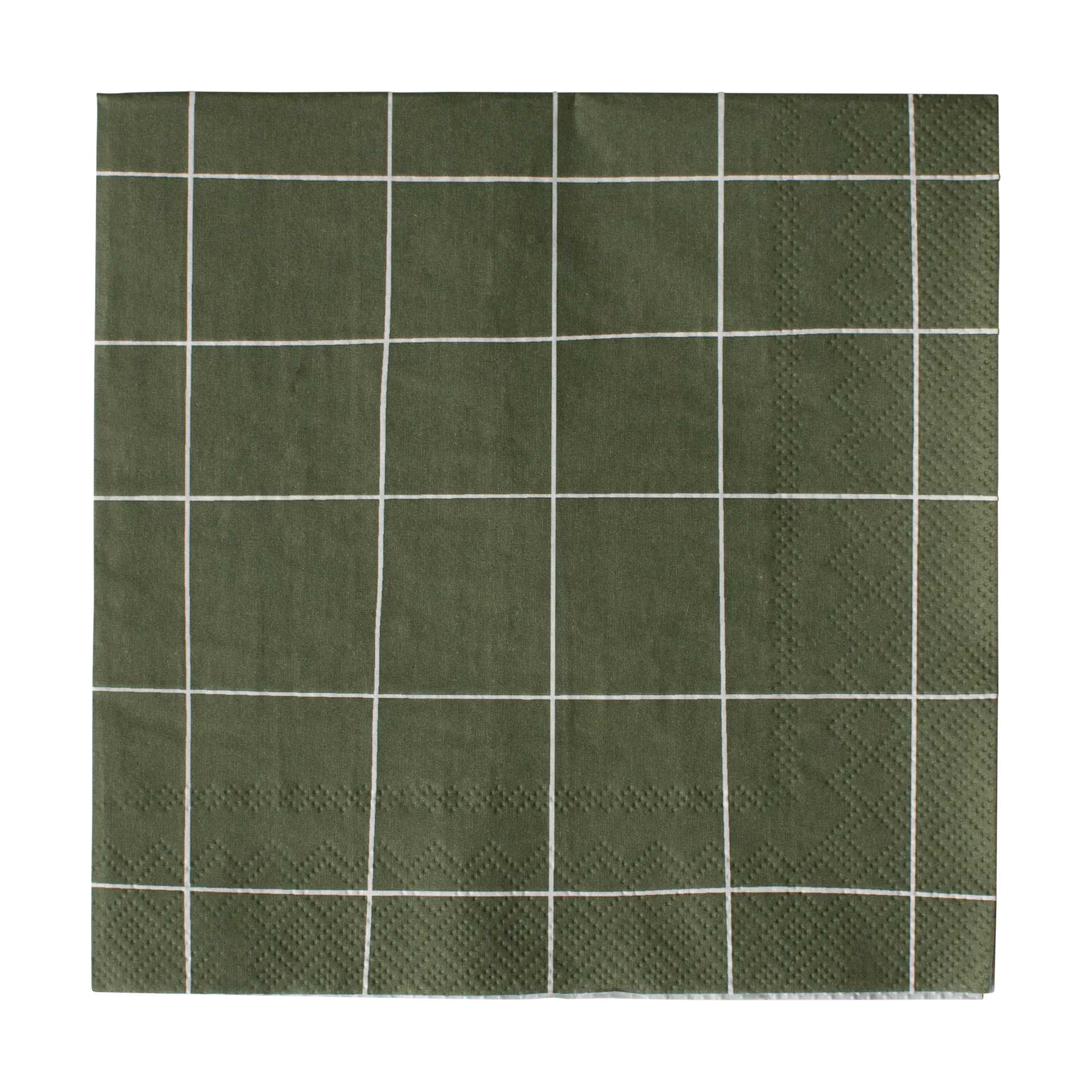 Square ペーパーナプキン 33x33 cm 20枚, Green DBKD | ディービーケーディー