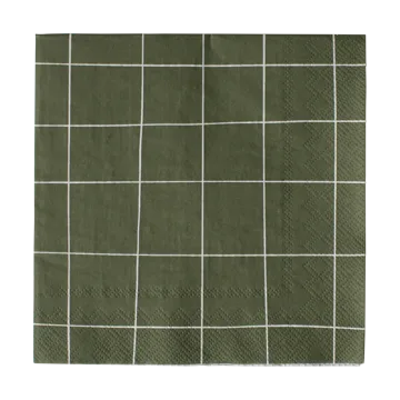 Square ペーパーナプキン 33x33 cm 20枚 - Green - DBKD | ディービーケーディー