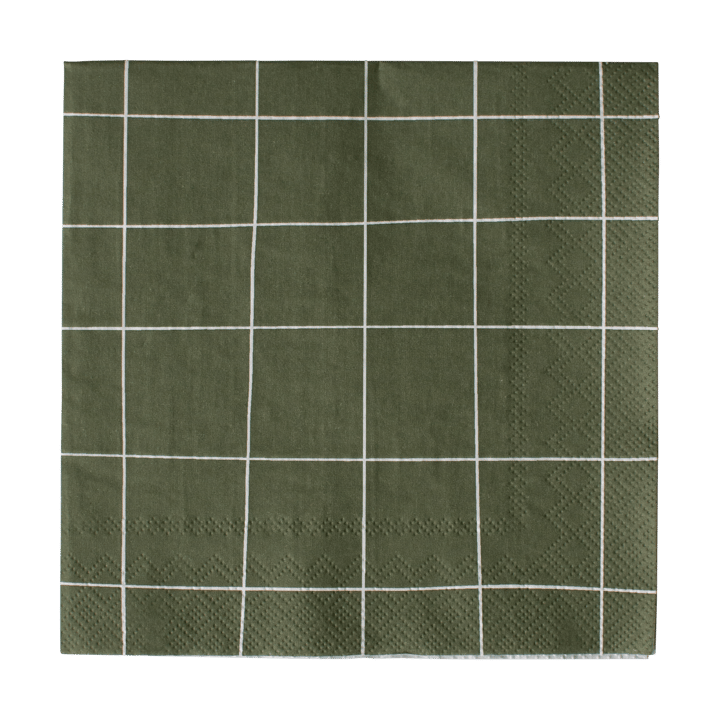 Square ペーパーナプキン 33x33 cm 20枚 - Green - DBKD | ディービーケーディー