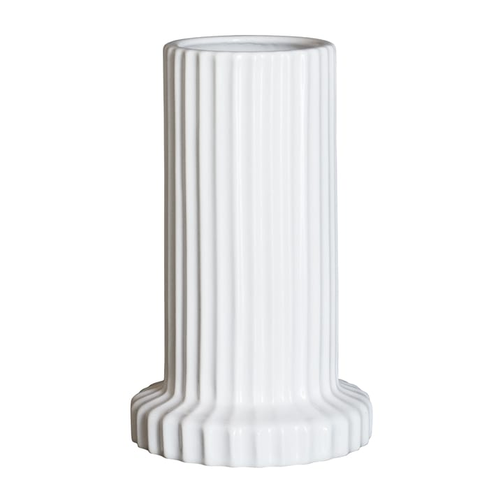 Stripe 花瓶 18 cm - Shiny white - DBKD | ディービーケーディー