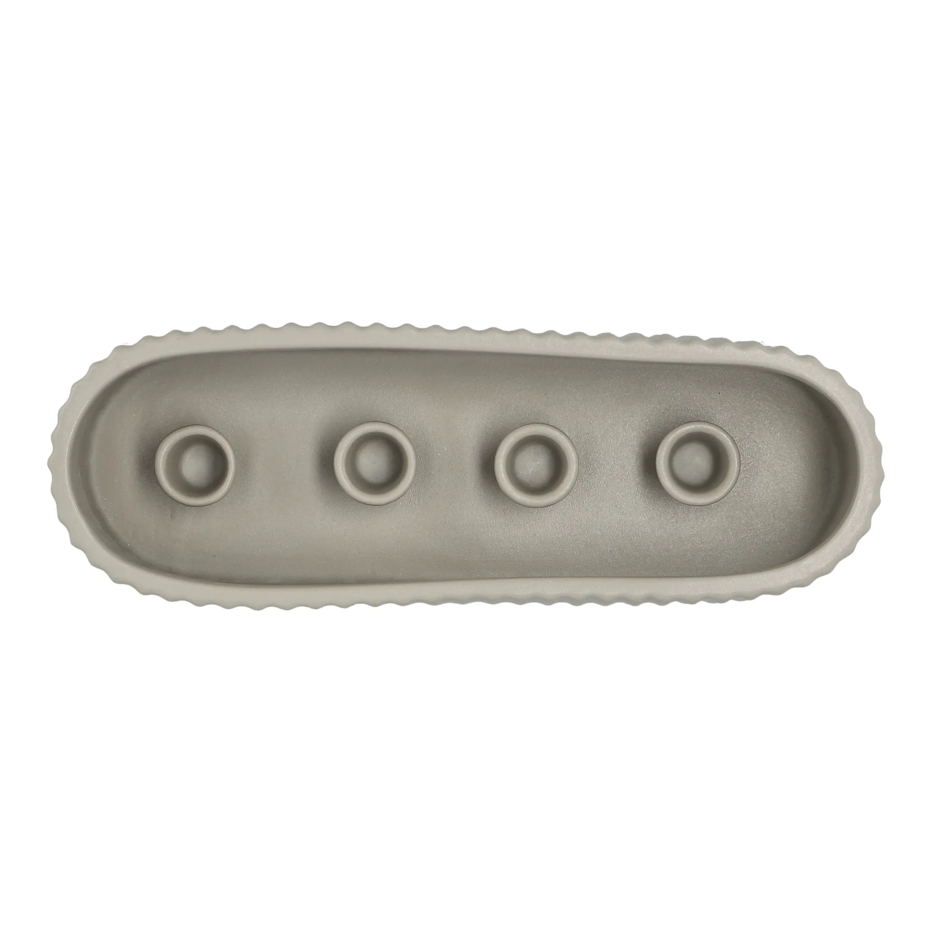 Stripe アドベント キャンドル 30 cm, Sandy mole DBKD | ディービーケーディー