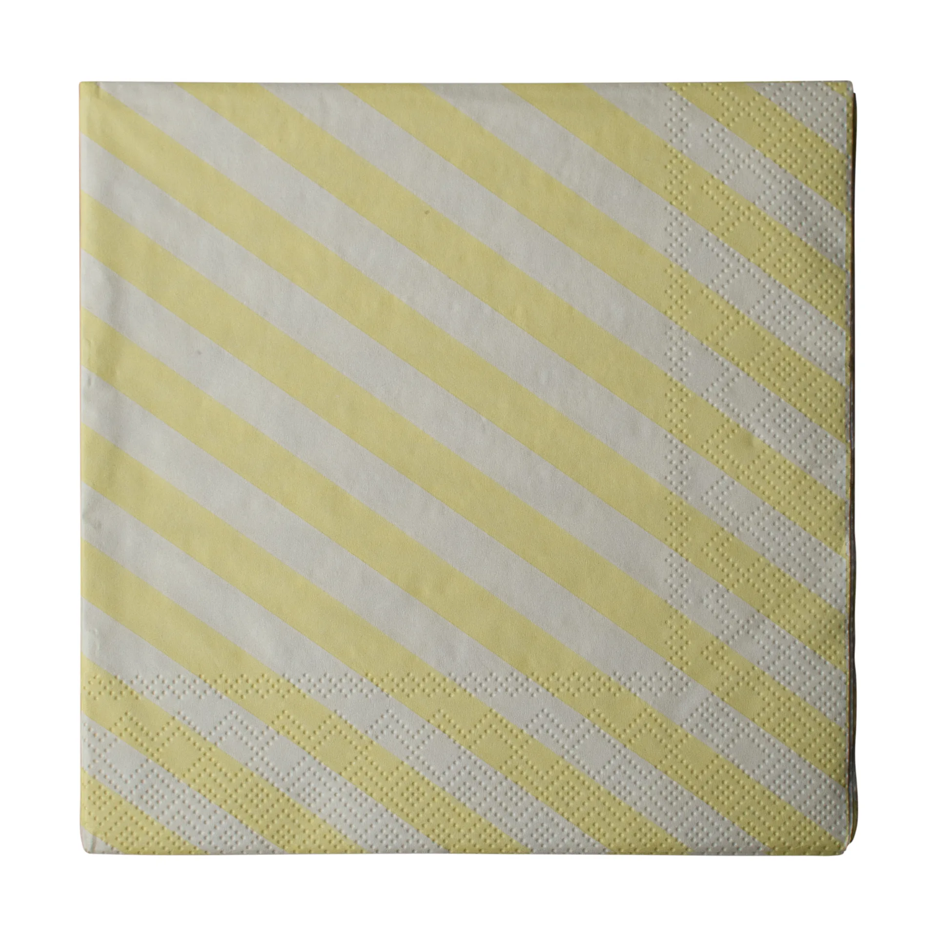 Stripe ペーパーナプキン 33x33 cm 20枚, Cream DBKD | ディービーケーディー