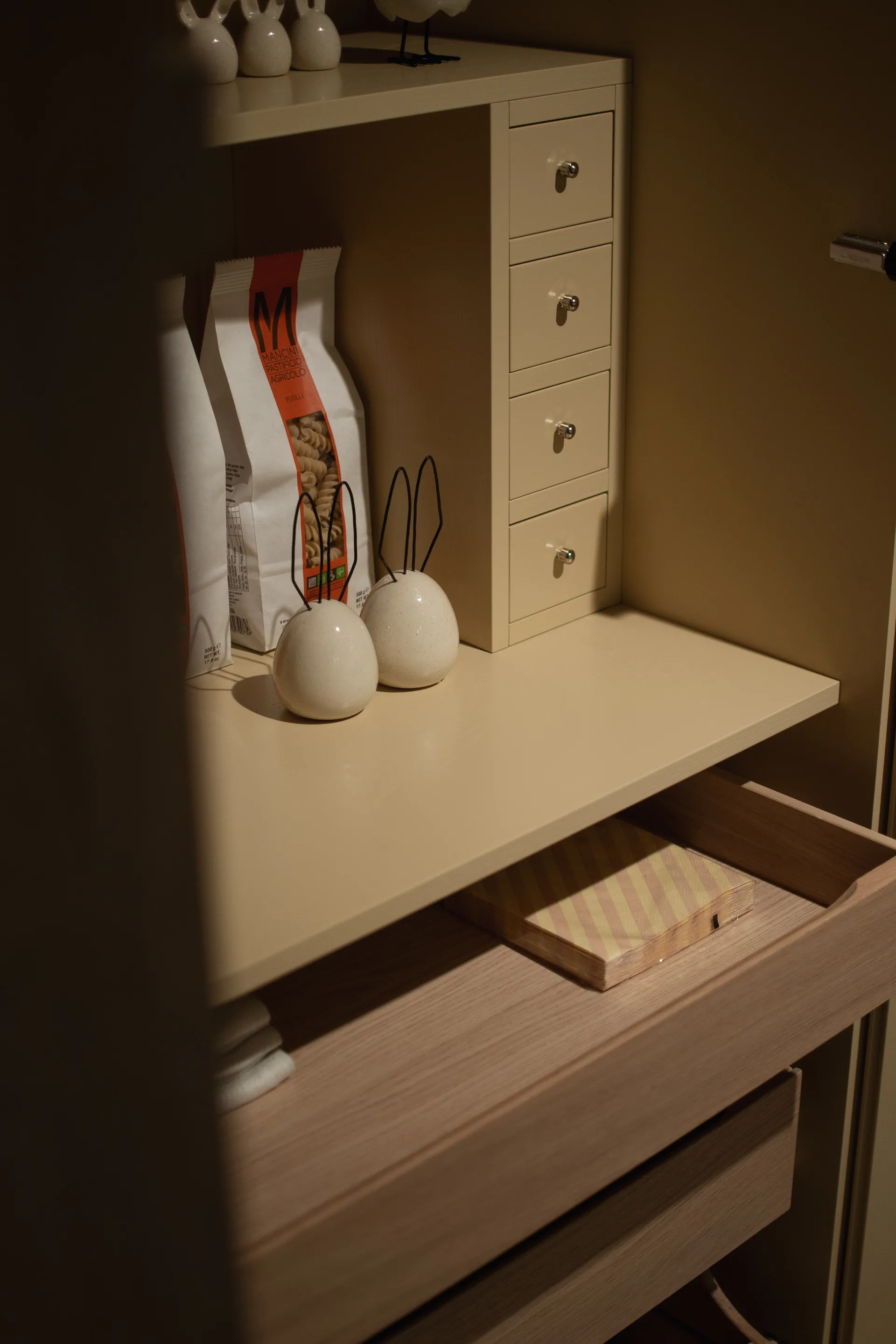 Stripe ペーパーナプキン 33x33 cm 20枚, Yellow DBKD | ディービーケーディー