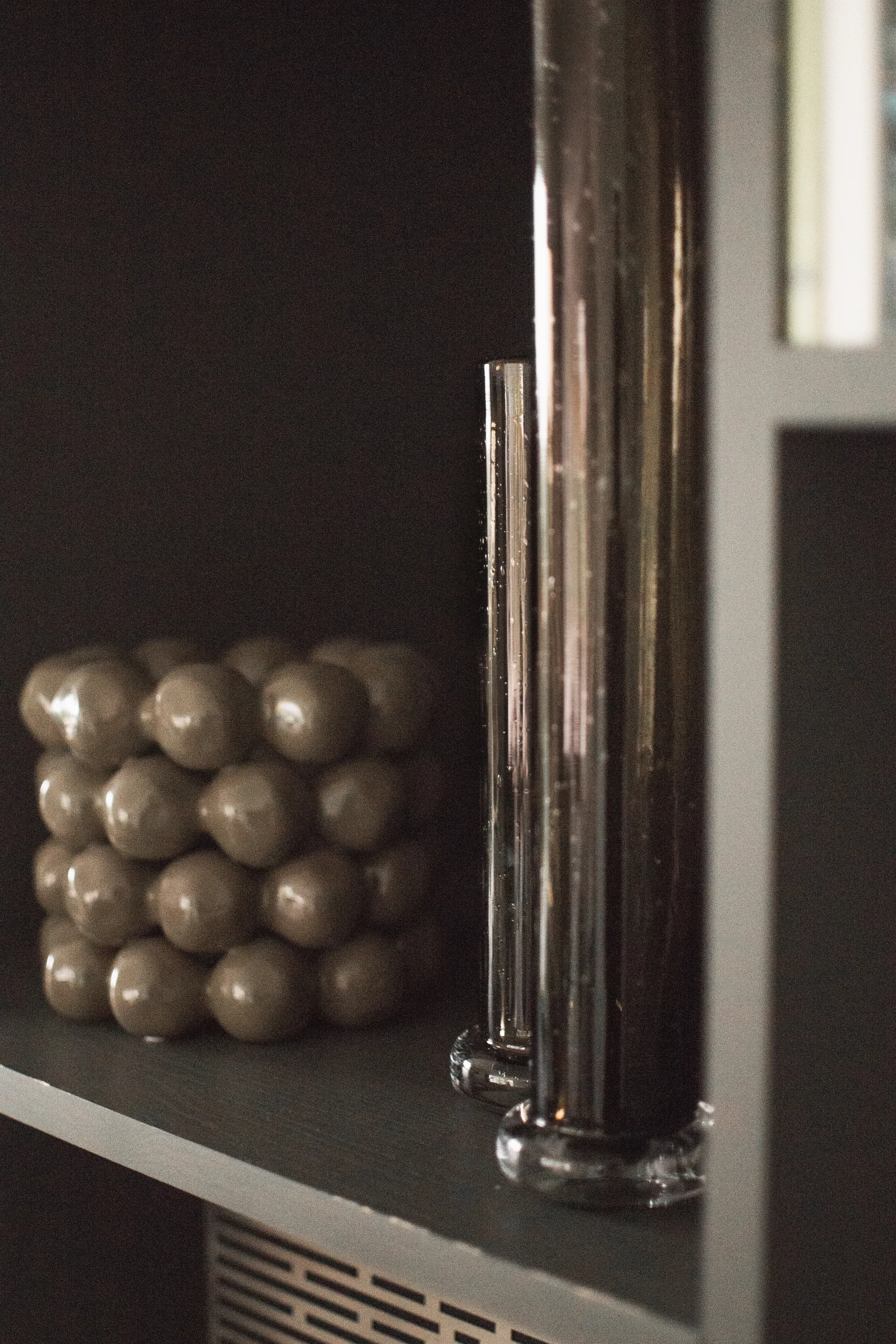 Tall 花瓶, Brown, 25 cm DBKD | ディービーケーディー