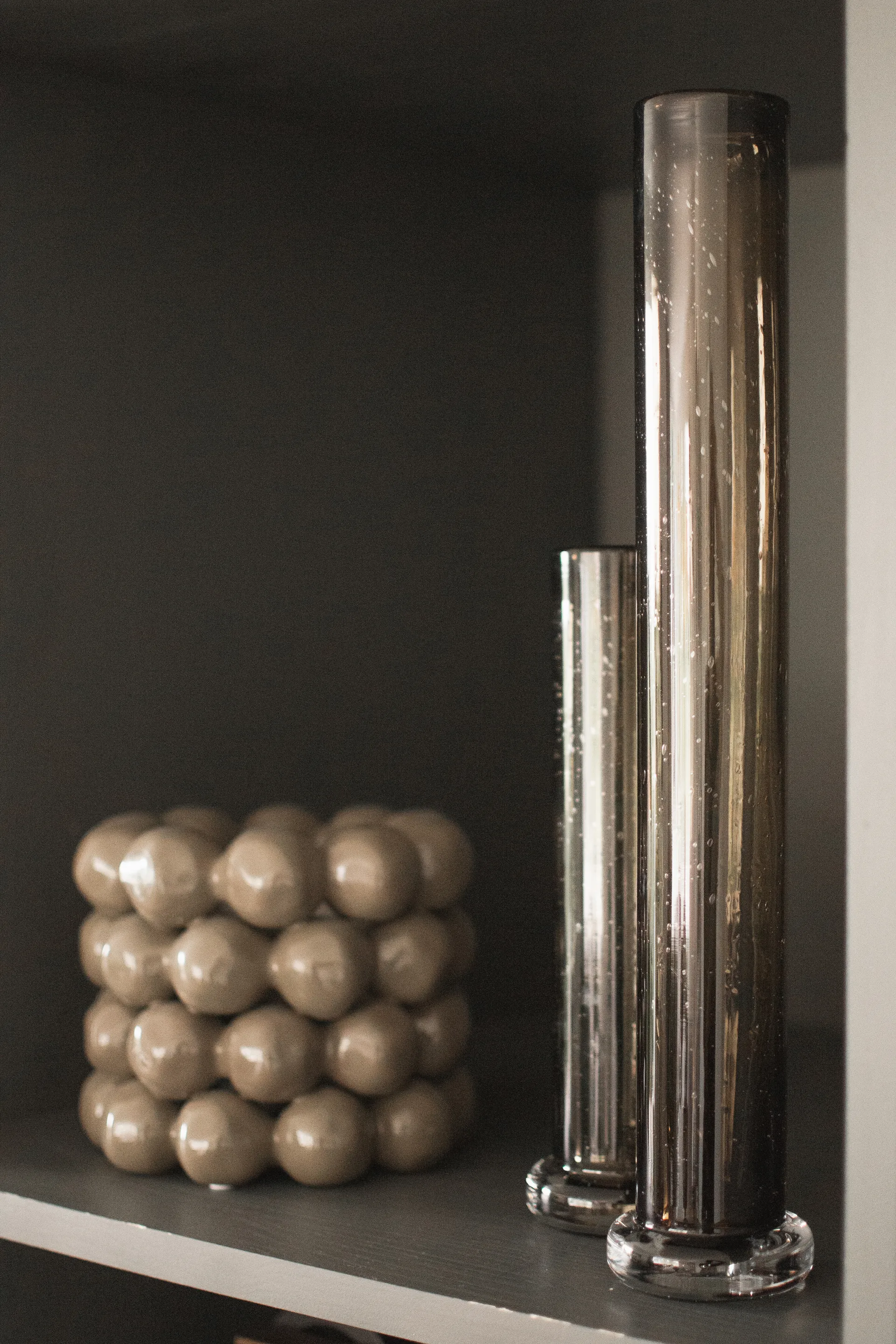 Tall 花瓶, Brown, 40 cm DBKD | ディービーケーディー