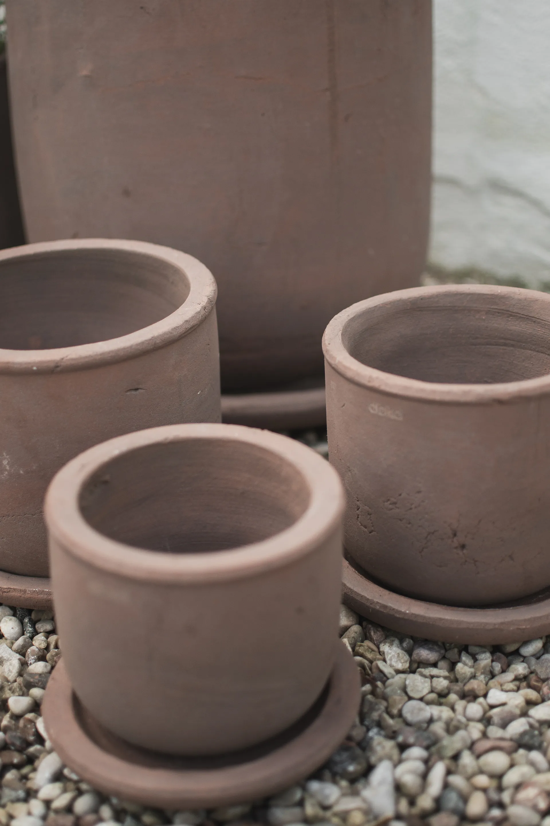 Terra ポット, Brown, Ø16x16 cm DBKD | ディービーケーディー