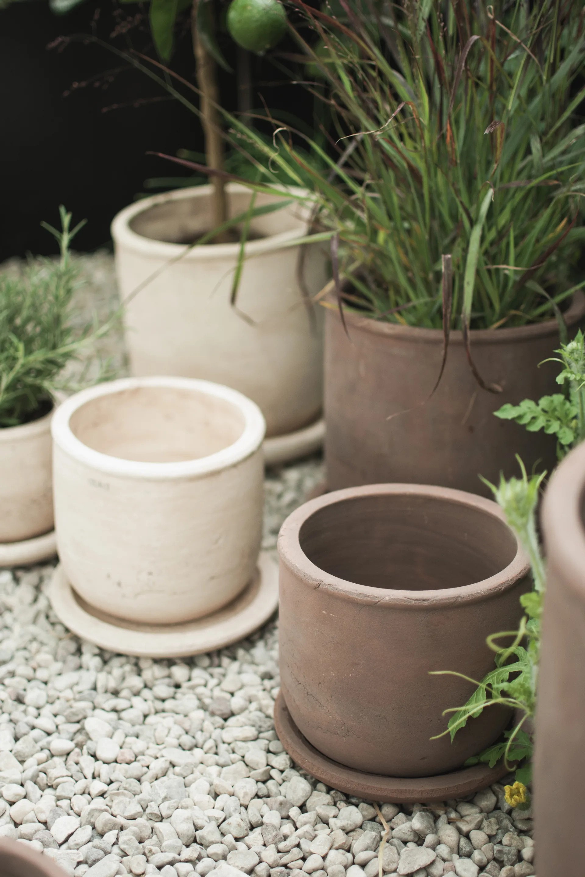 Terra ポット, Brown, Ø18x18 cm DBKD | ディービーケーディー