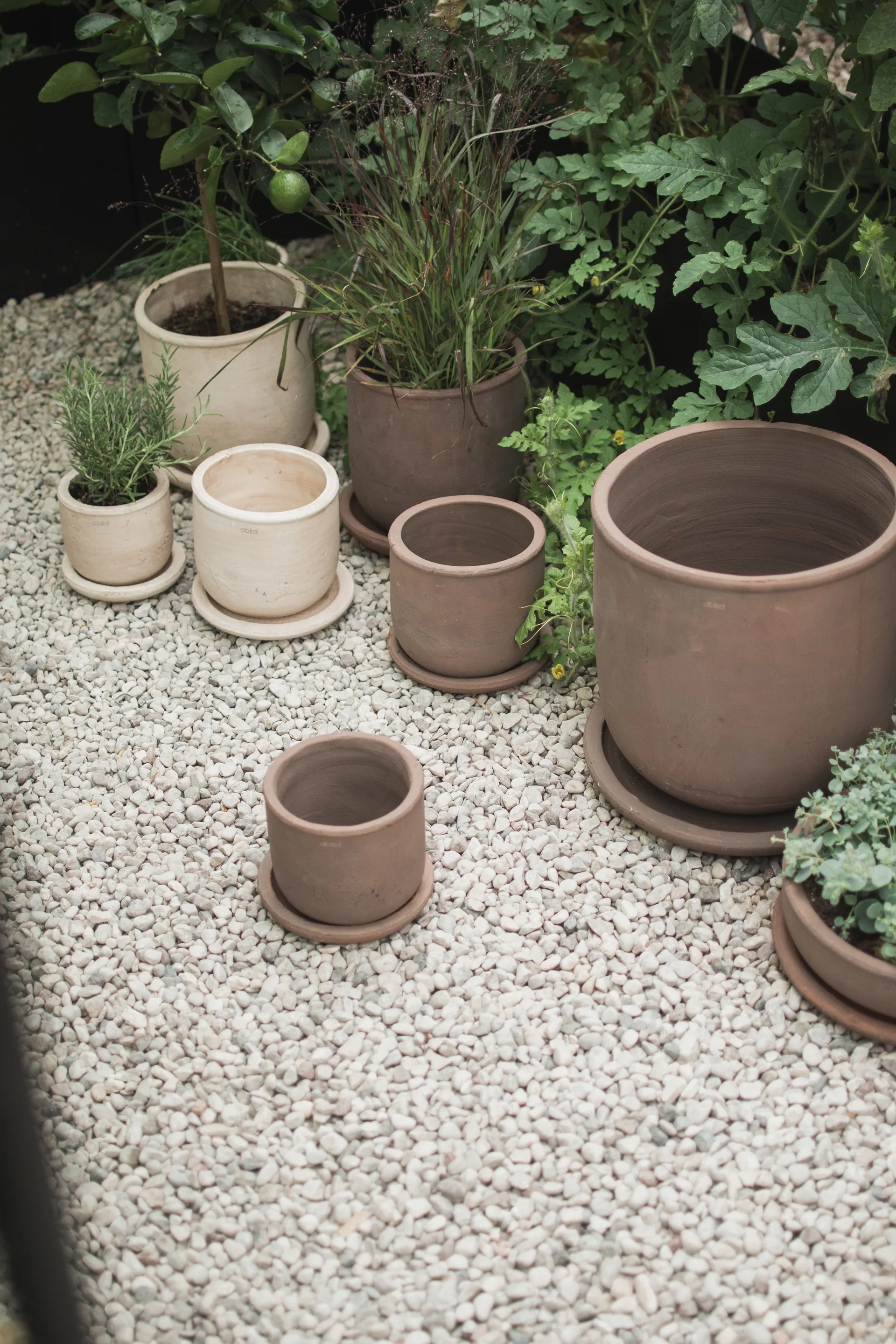 Terra ポット, Sand, Ø18x18 cm DBKD | ディービーケーディー